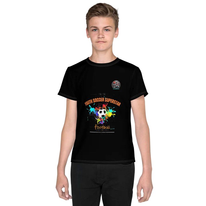 Youth Soccer Superstar All-Over Print Tee product image (1)