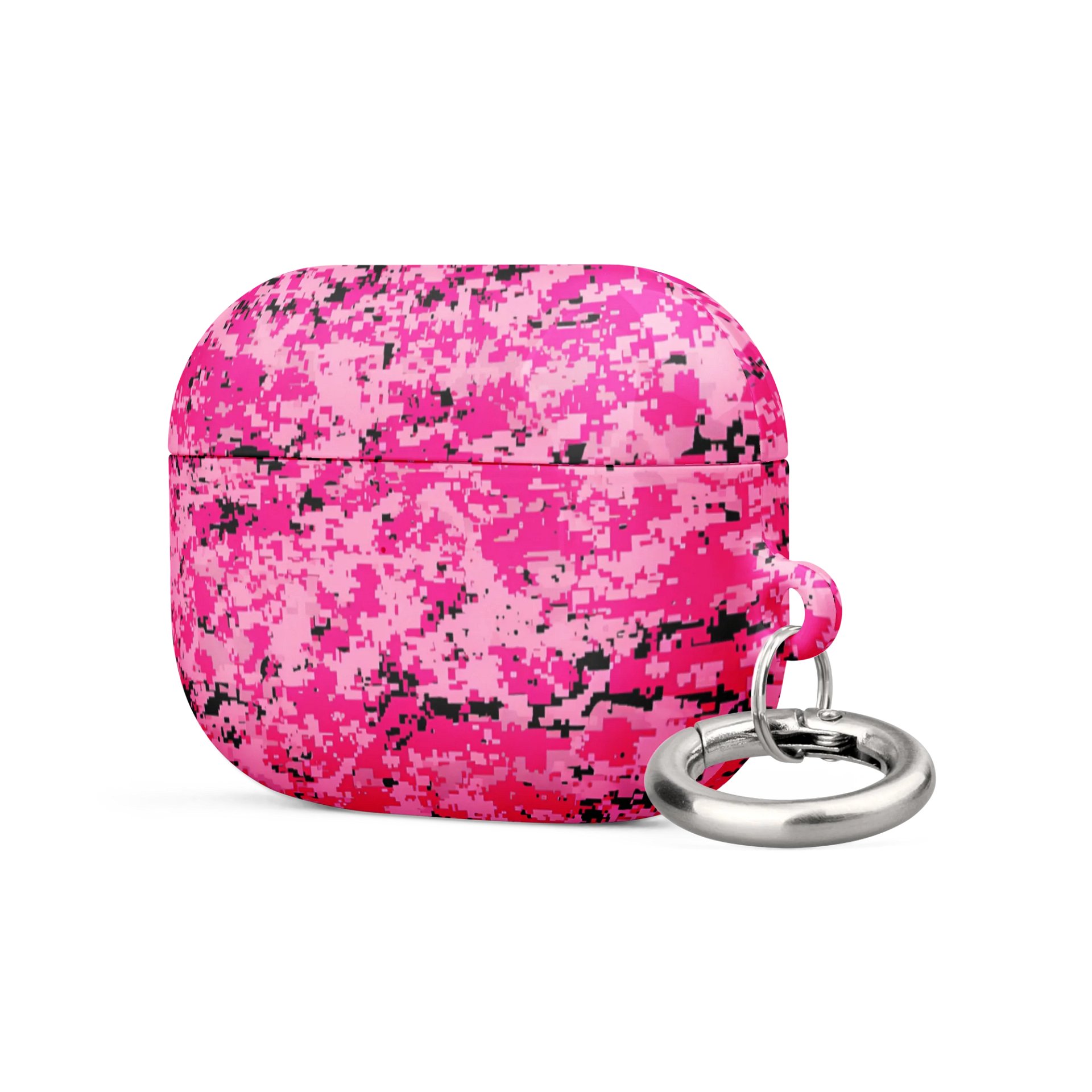 Pink Pixel Camo AirPods® Case product image (9)