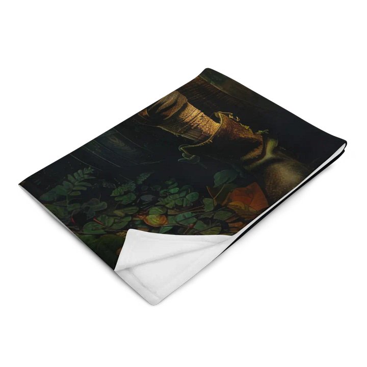Elder elf drinking a beer - Blanket product image (2)