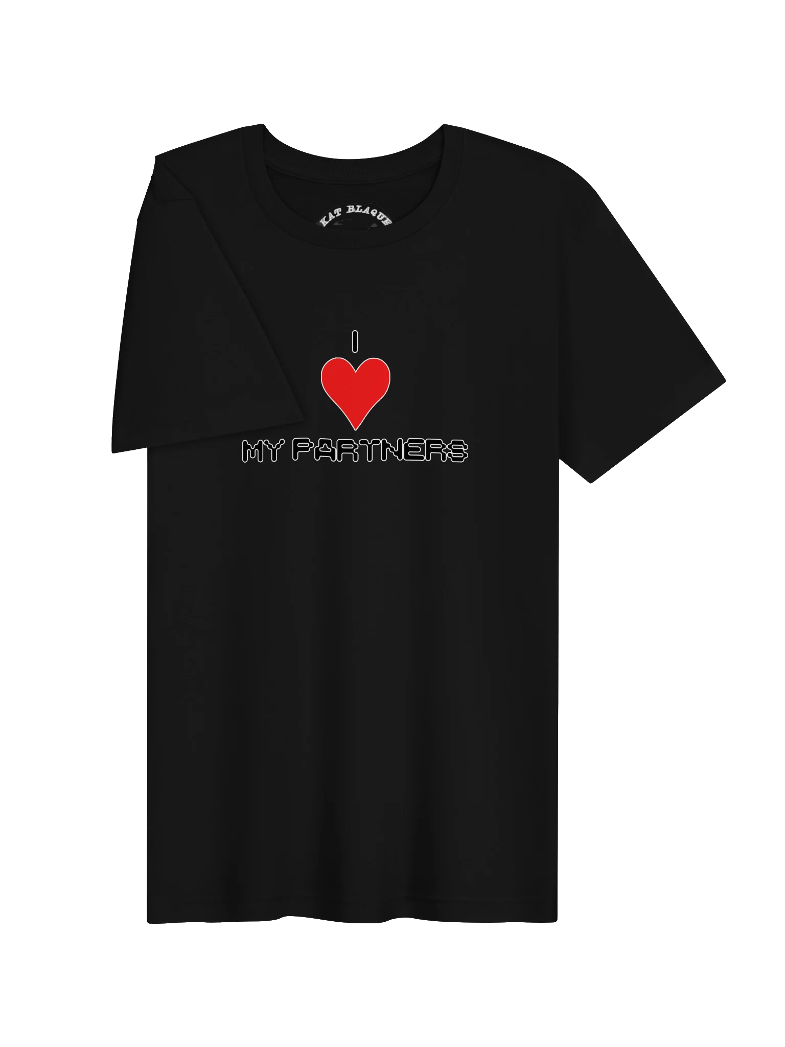 I Love My Partners Super Soft Black Ink Tee product image (3)