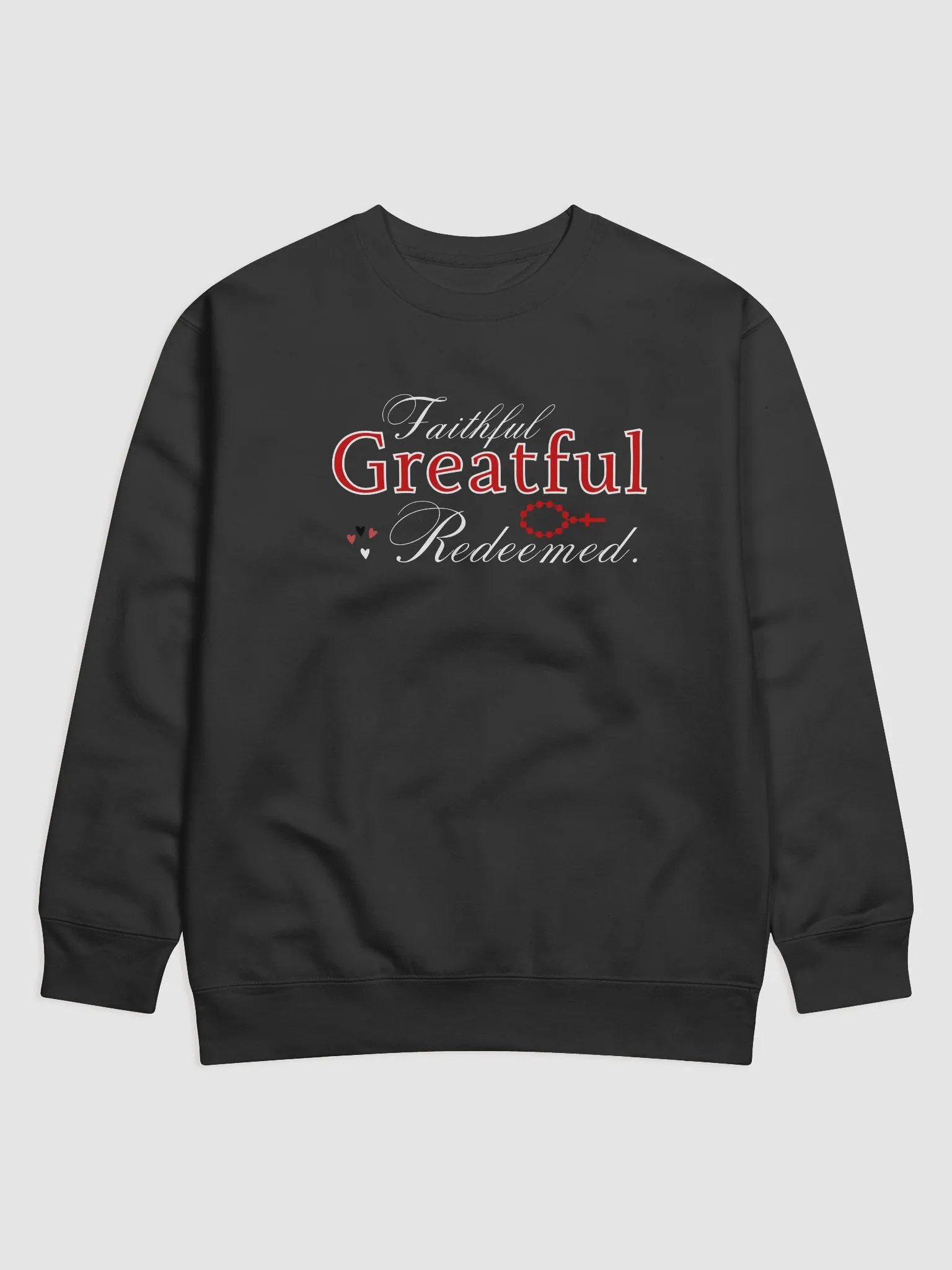 Faithful, Grateful , Redeemed Christian Faith, Heritage Sweater product image (4)