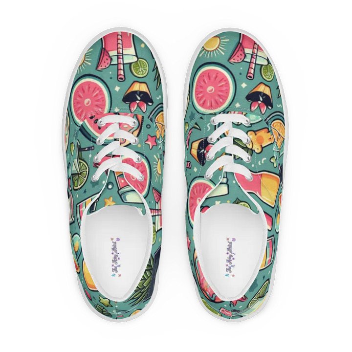 Tropical Vibes Men's Canvas Shoes product image (2)