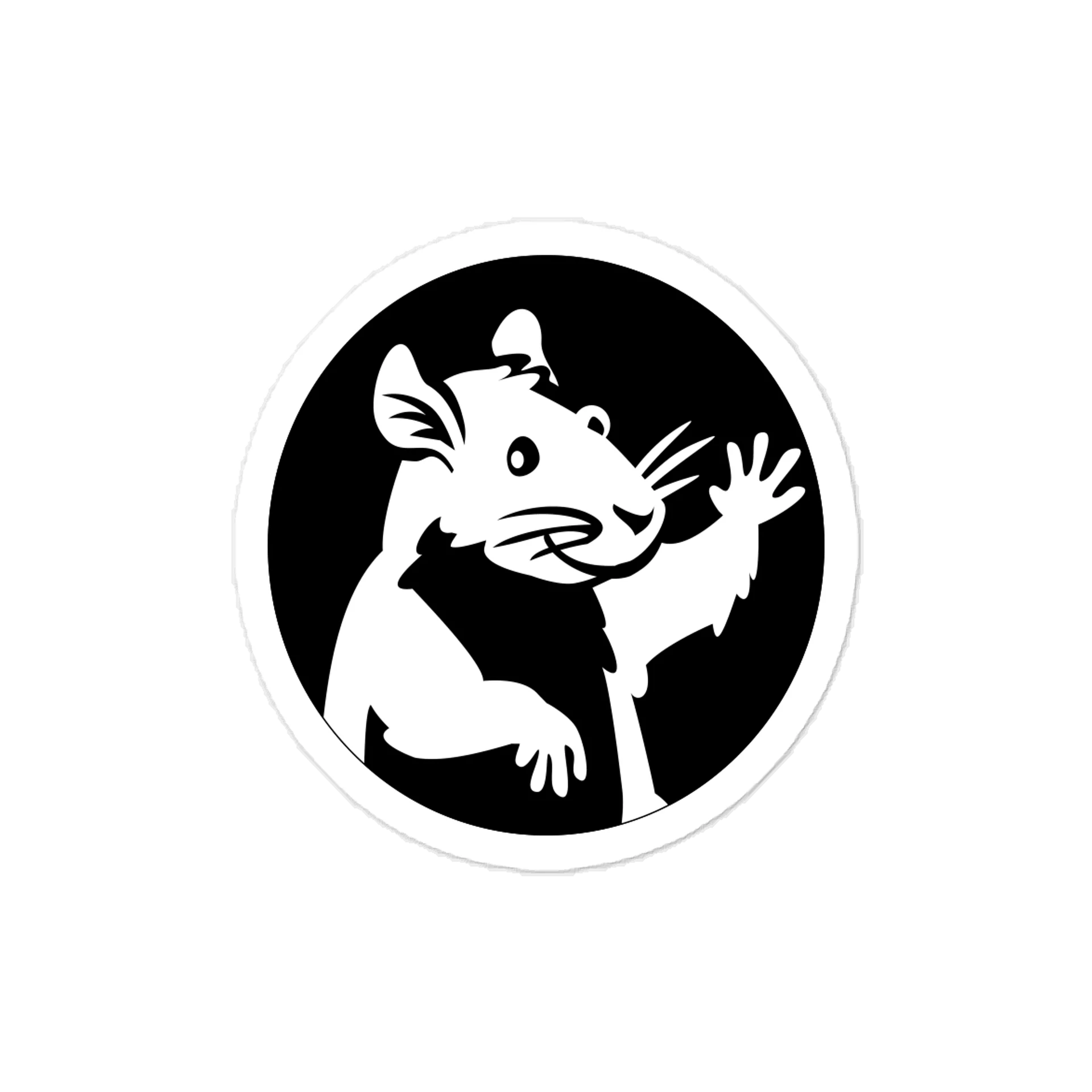Happy Ratters Logo Vinyl Decal product image (1)