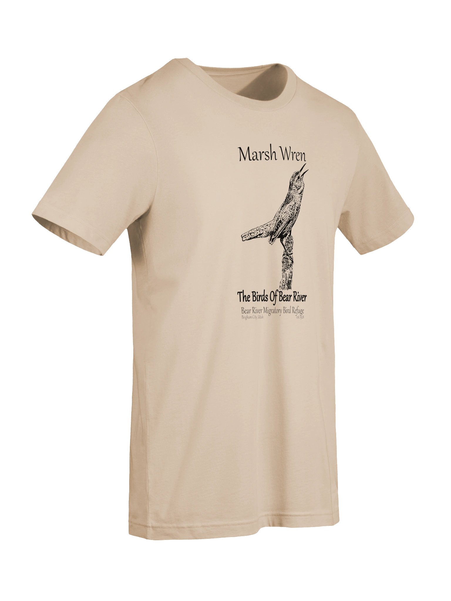 Birds of Bear River Marsh Wren Unisex T-shirt product image (91)