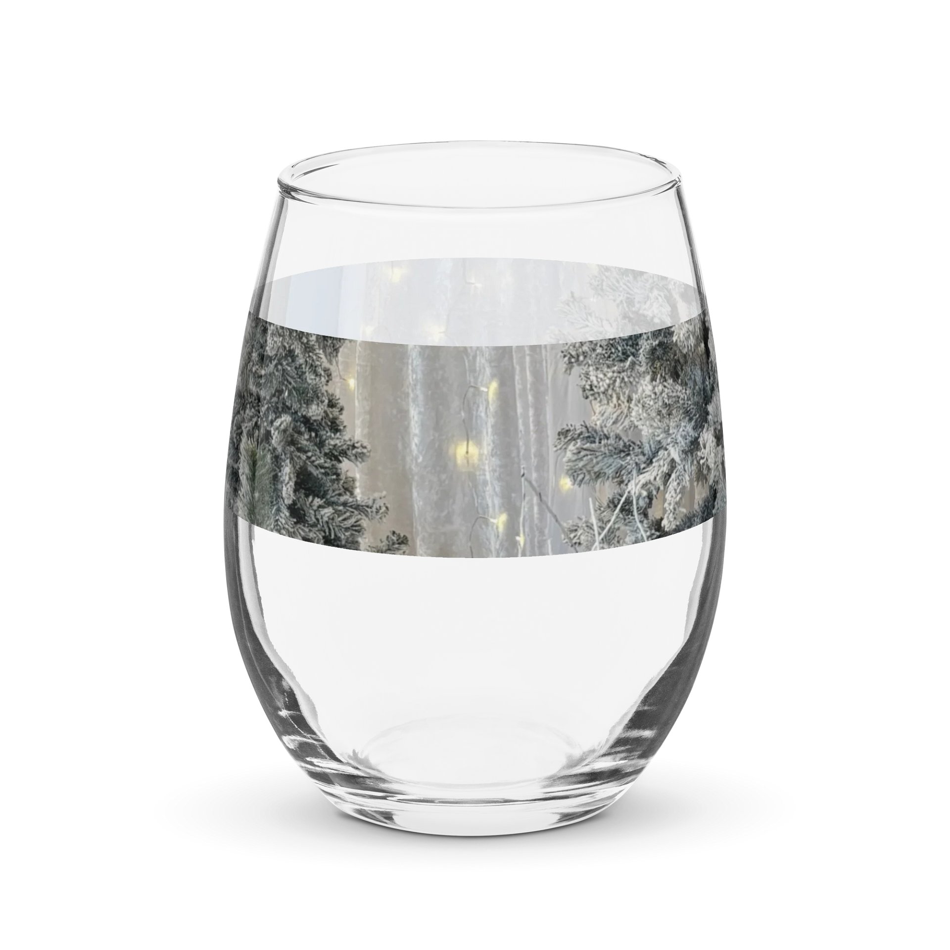 Frosted Forest Stemless Wine Glass product image (4)