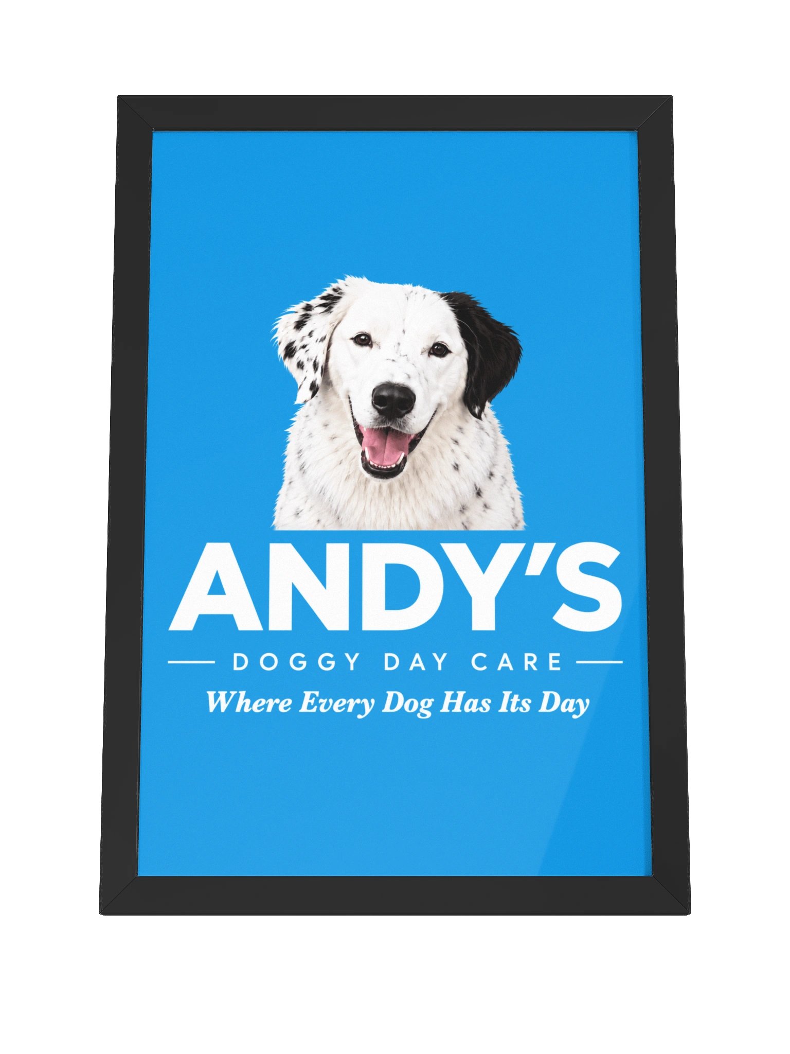 Andy’s Official Logo Framed Art Print product image (4)