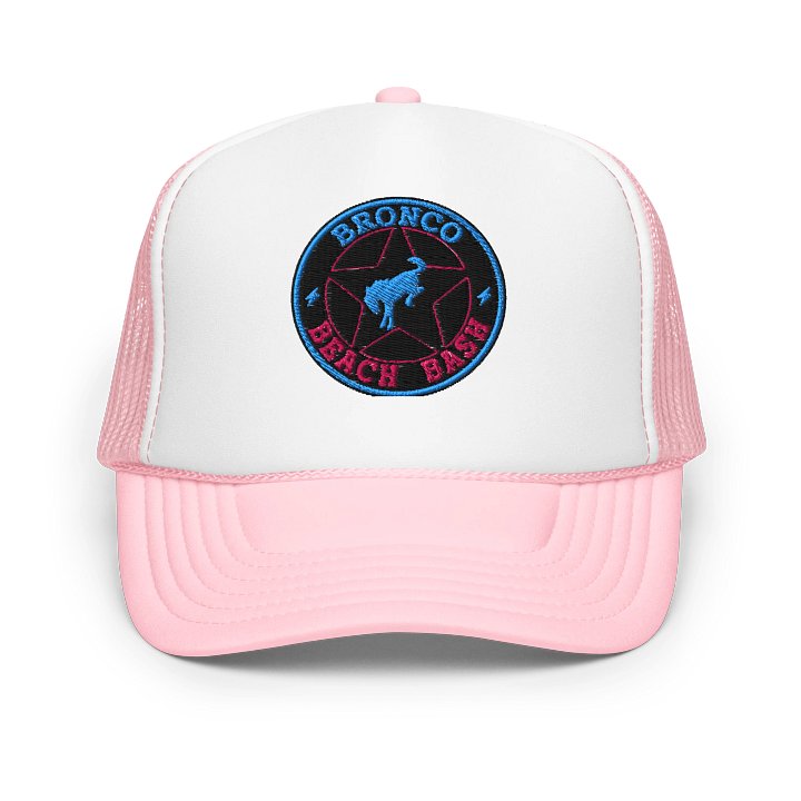 2025 Bronco Beach Bash Ocean City / Destination Bigfoot Bronco Collab Foam Trucker Hat (Multiple Colors Available) product image (19)