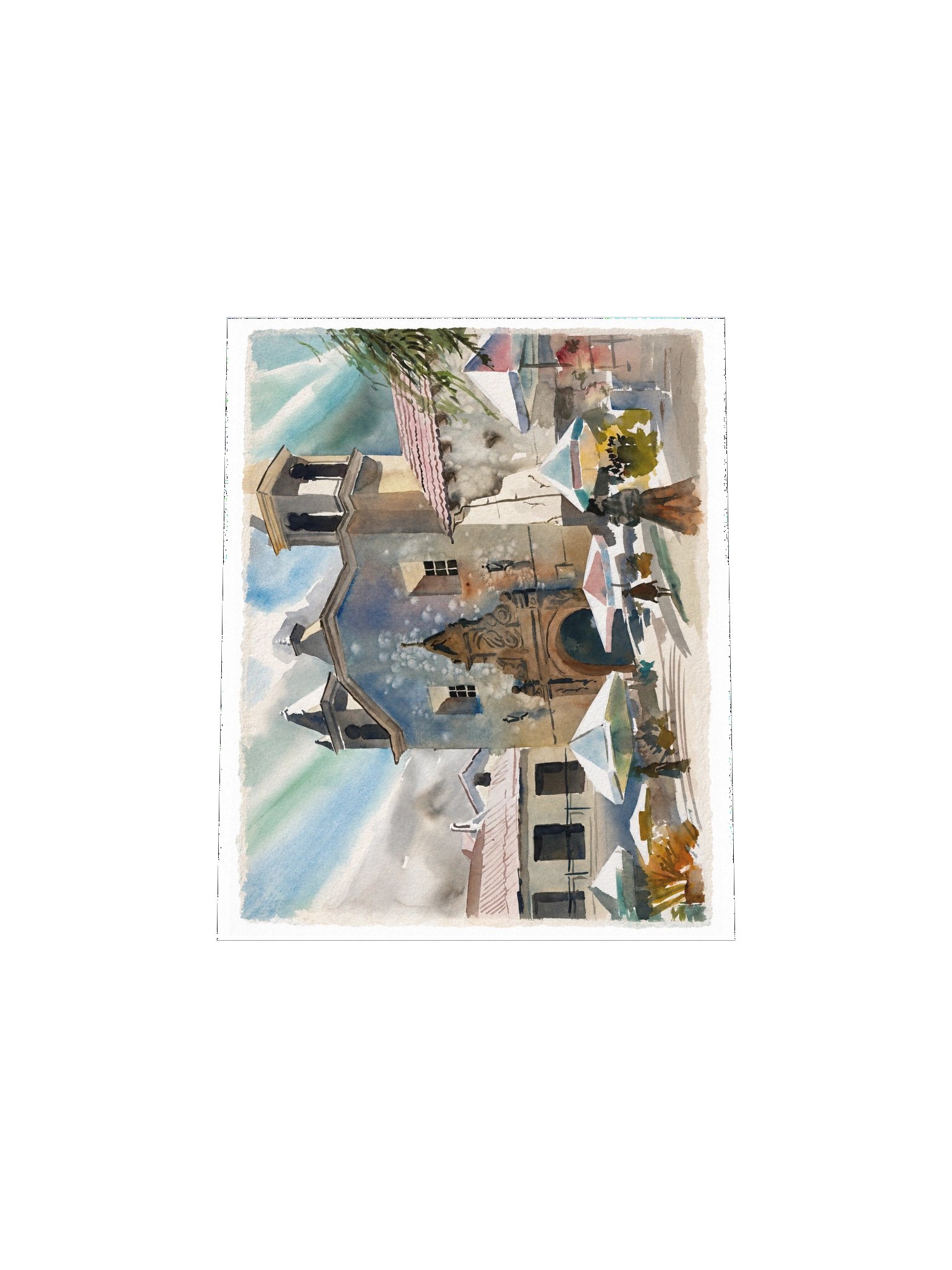 Watercolor Plaza product image (4)