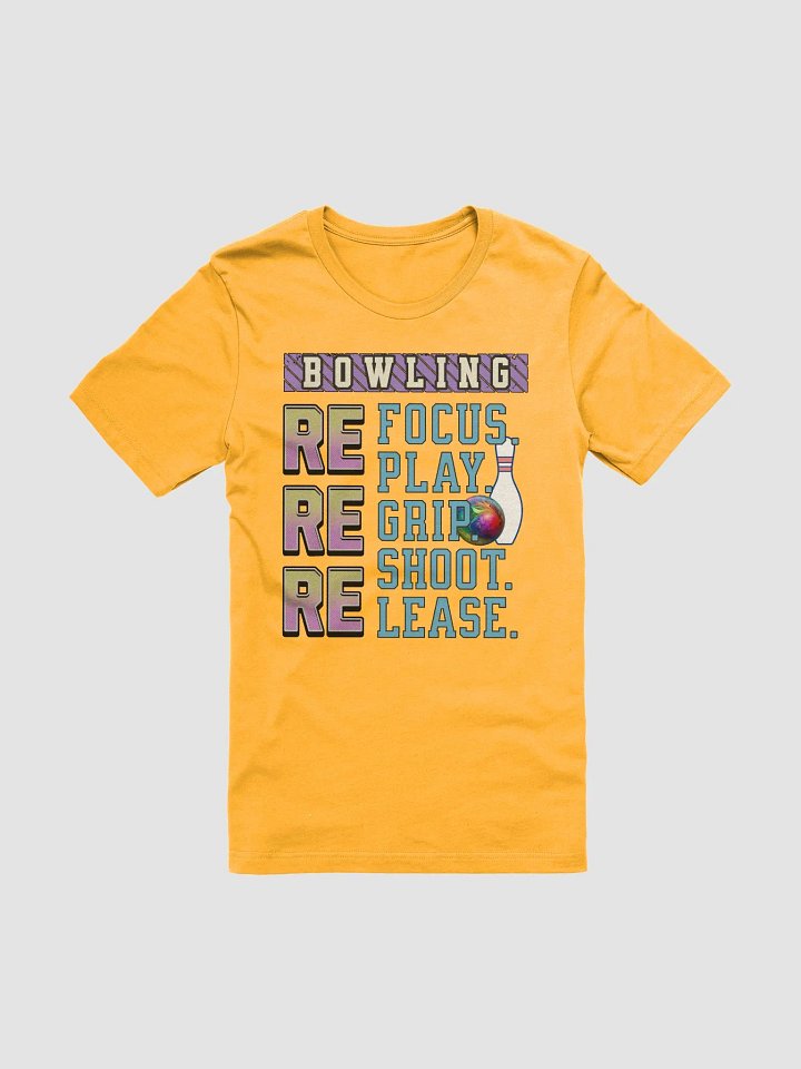 Reuse Bowling Strike Focus T-Shirt product image (1)