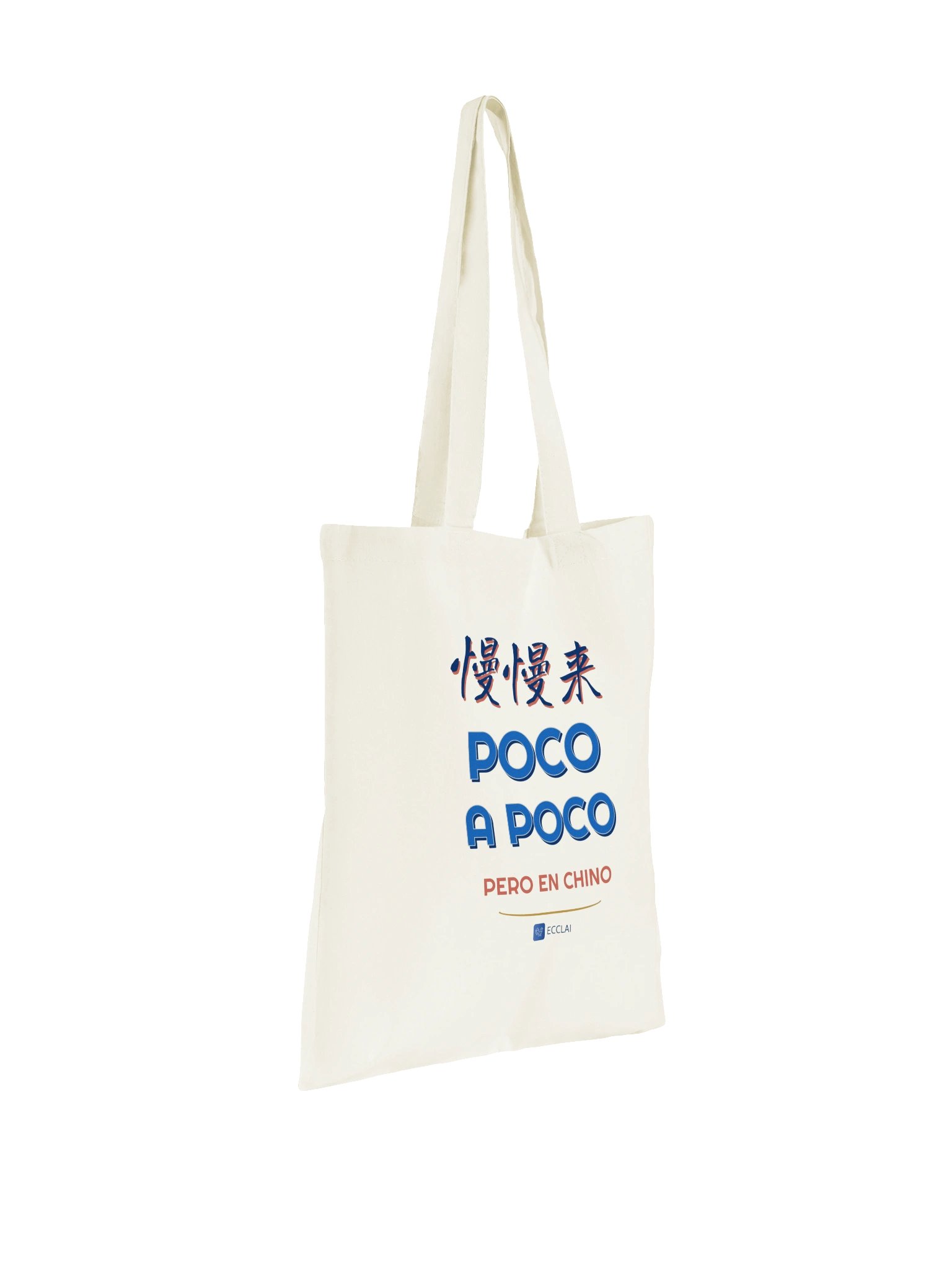 Tote bag ECCLAI - Poco a poco, pero en chino product image (3)