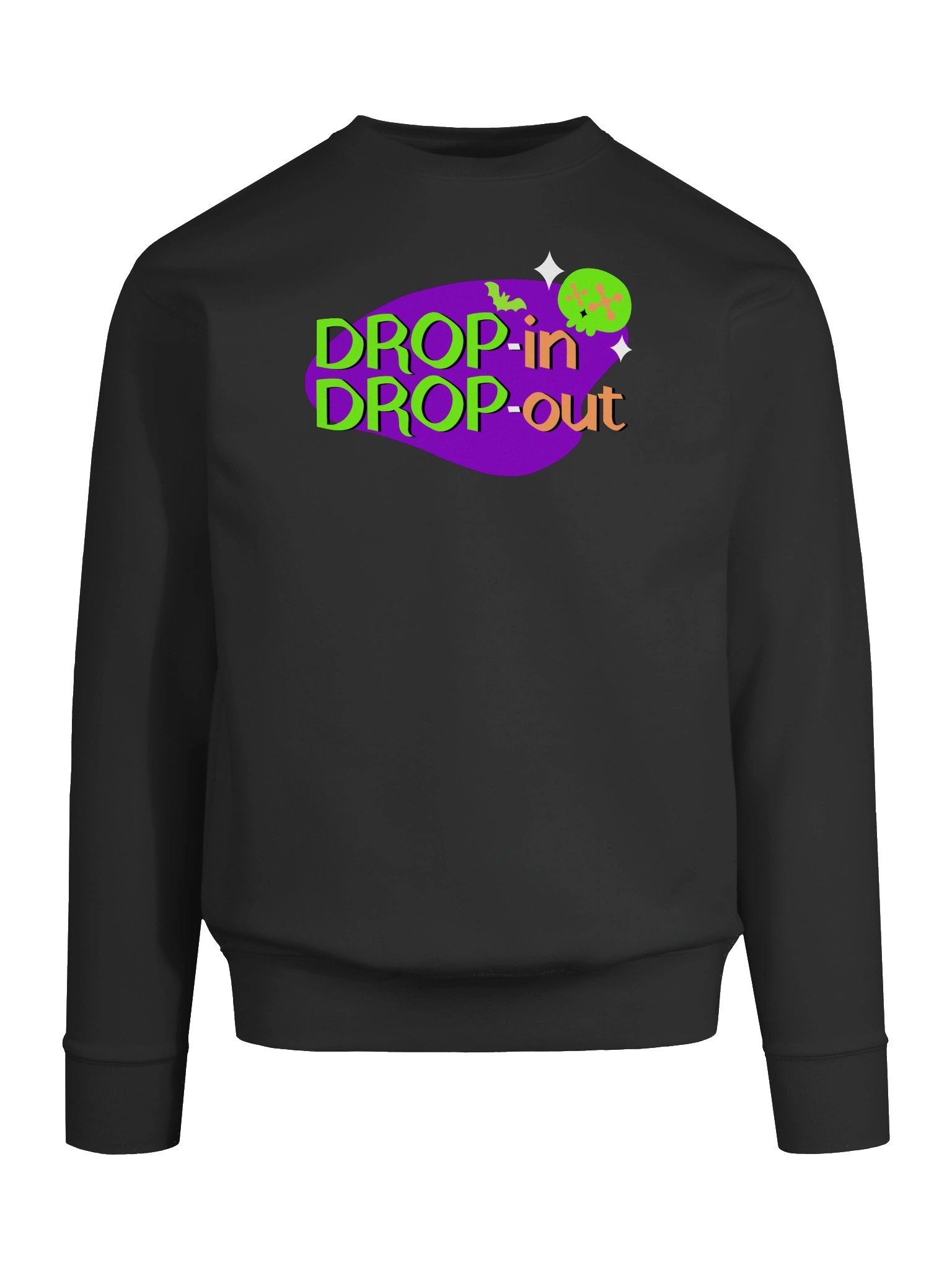 Cute Skull Logo Sweatshirt - Black product image (9)