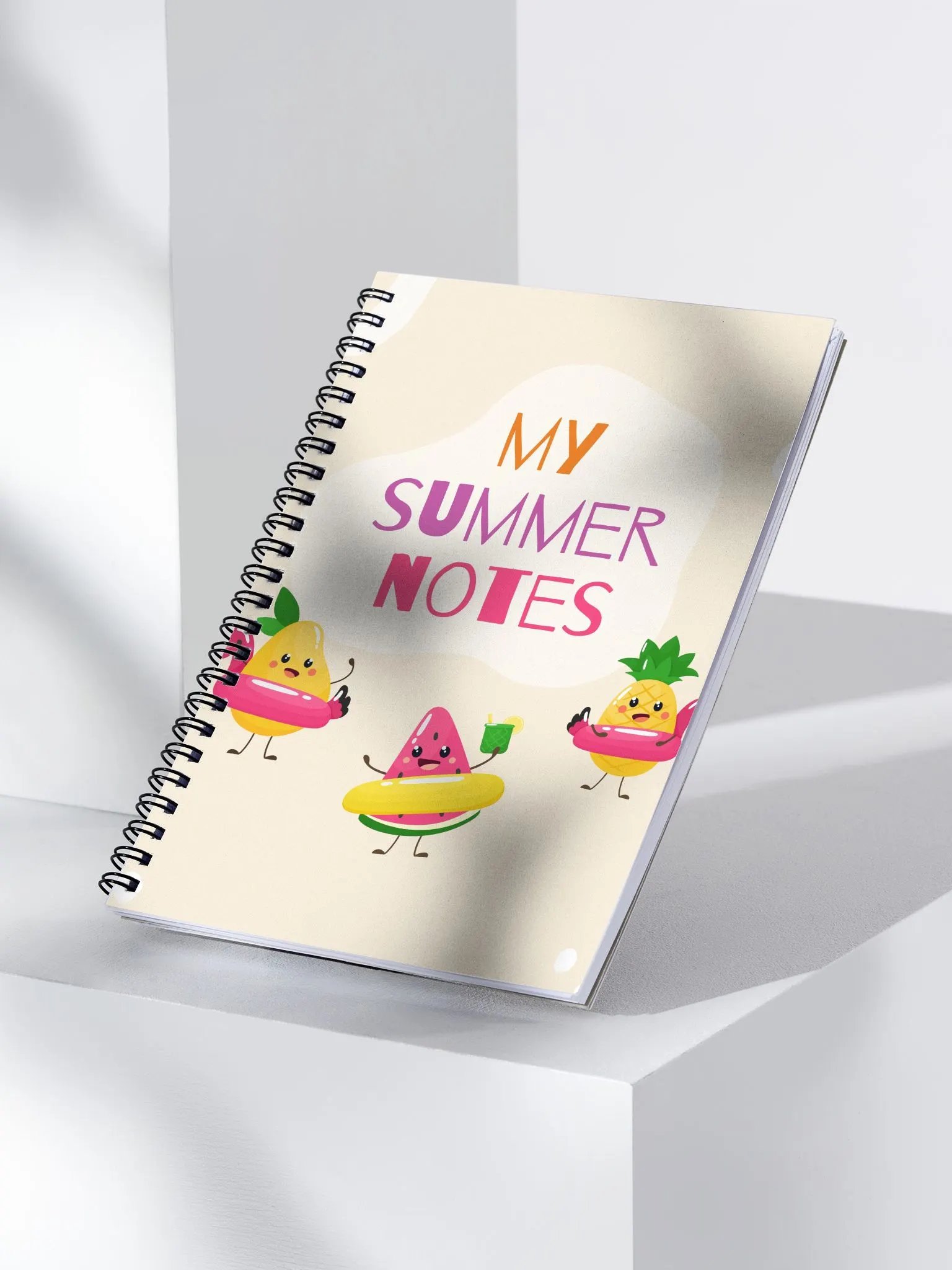 Fruit Pool Party Spiral Notebook product image (3)
