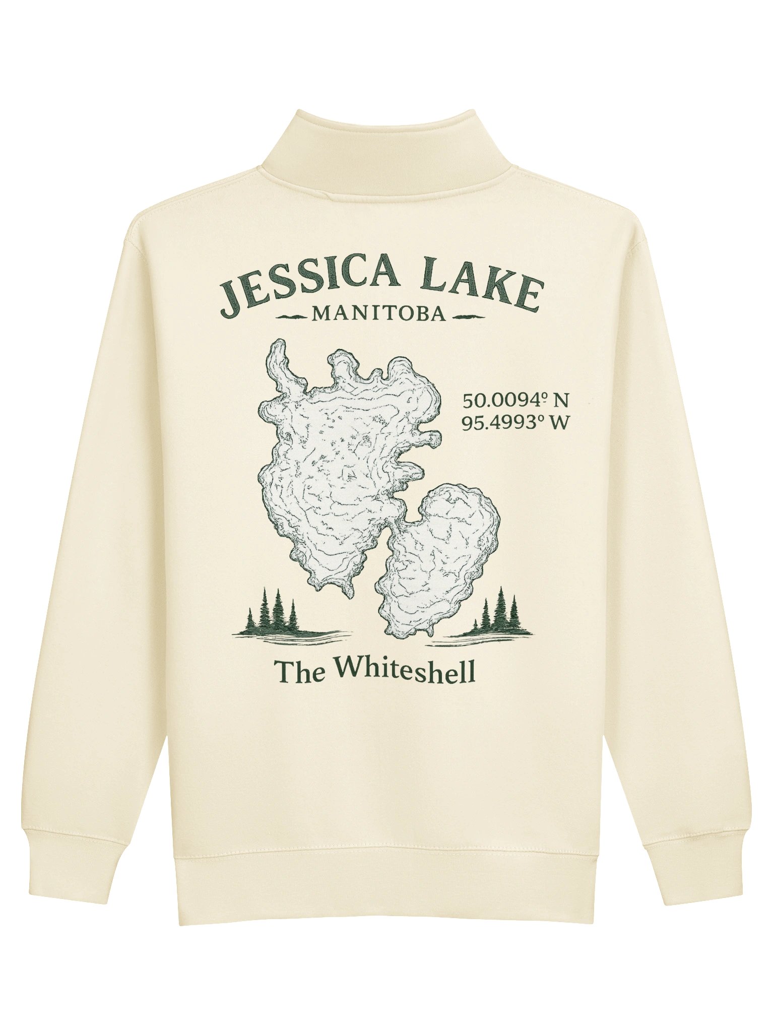Jessica Lake Manitoba Pine Tree Quarter-Zip product image (2)