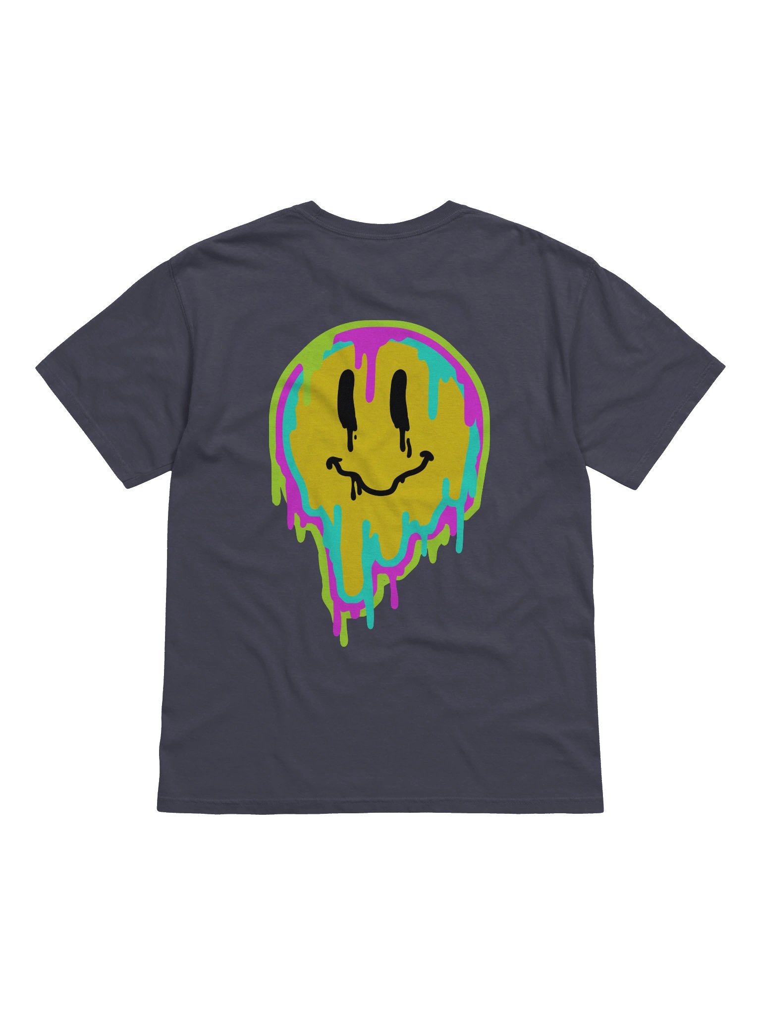 Psychedelic Melting Smiley Face T-Shirt product image (2)