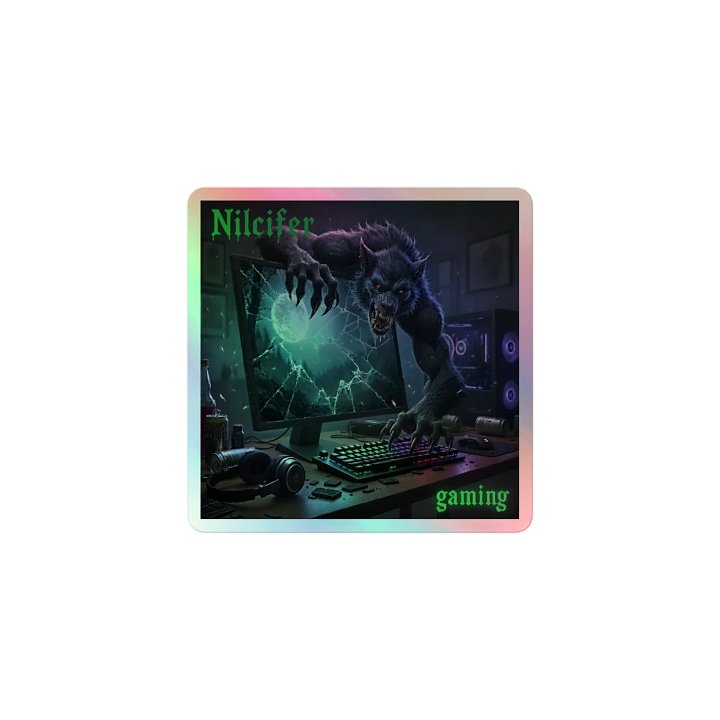 Nilcifers holo logo stickies product image (1)