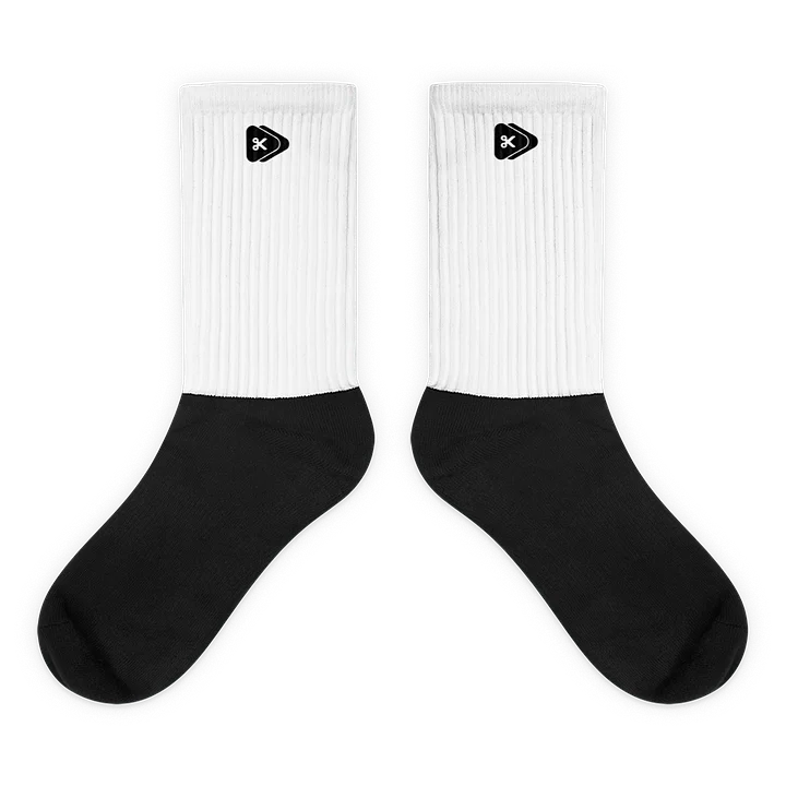 Snippets black and white socks product image (1)
