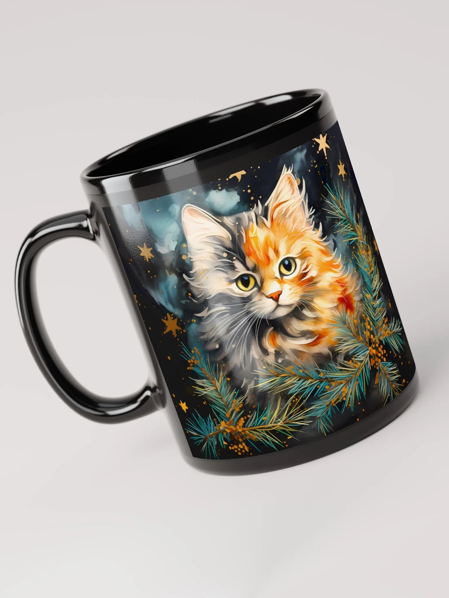 Starry Feline Duo Mug product image (3)