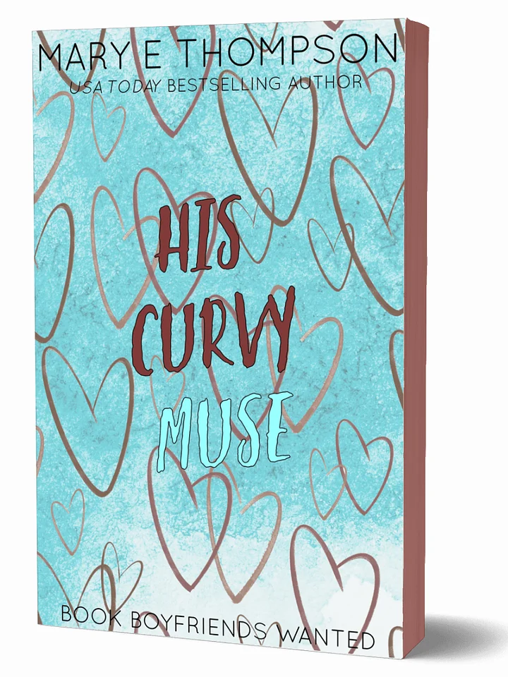His Curvy Muse (PAPERBACK) HEART COVER product image (1)