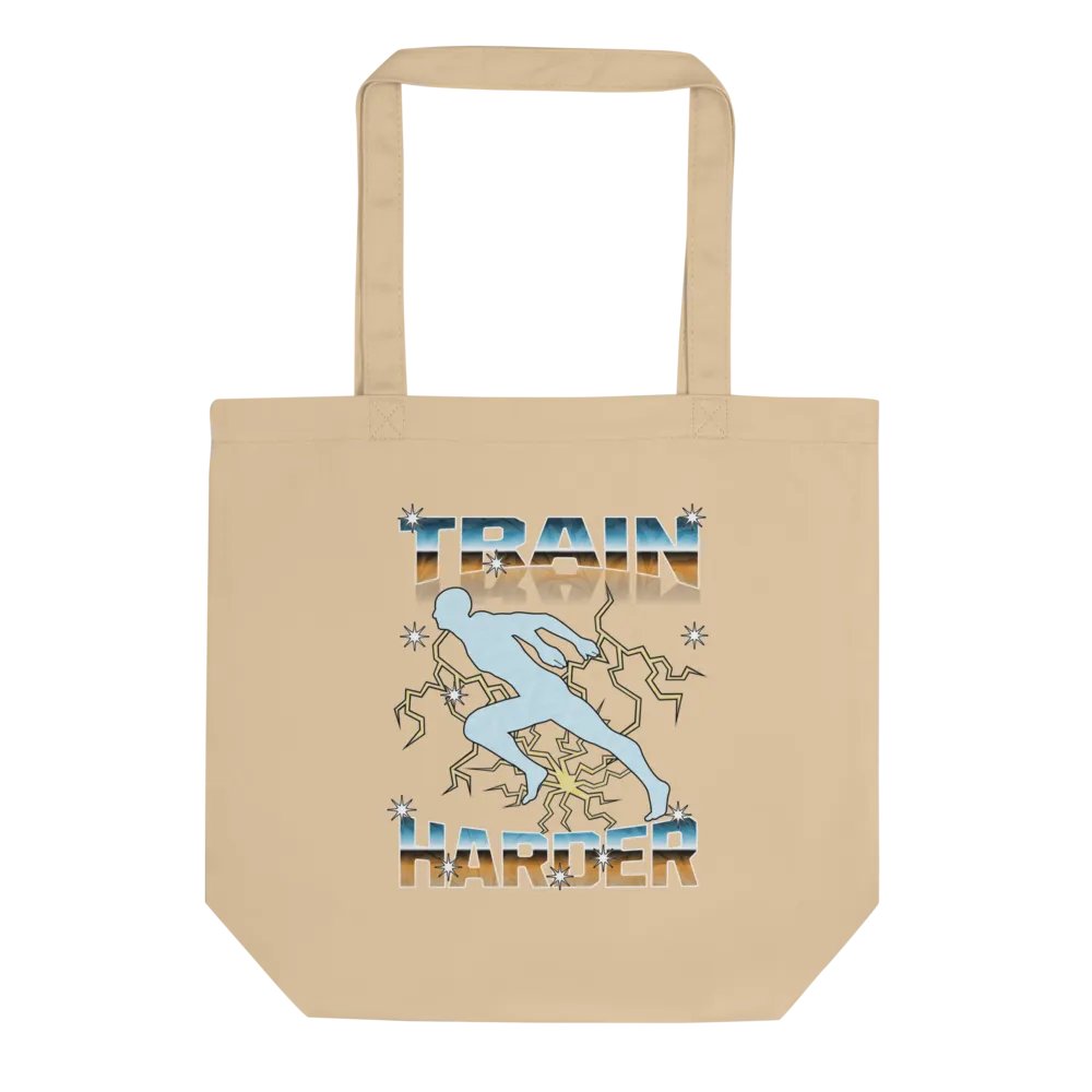 Train Harder Runner Thunder Stride Eco Tote product image (1)