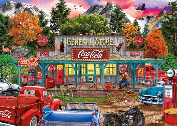 Puzzle Schmidt din 1000 de piese - Magazinul Coca-Cola product image (2)