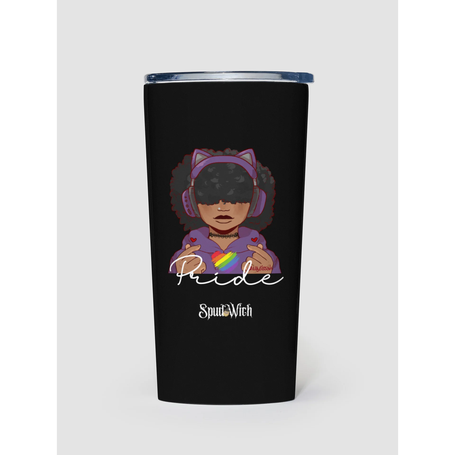 Pride Tumbler (Black) product image (1)