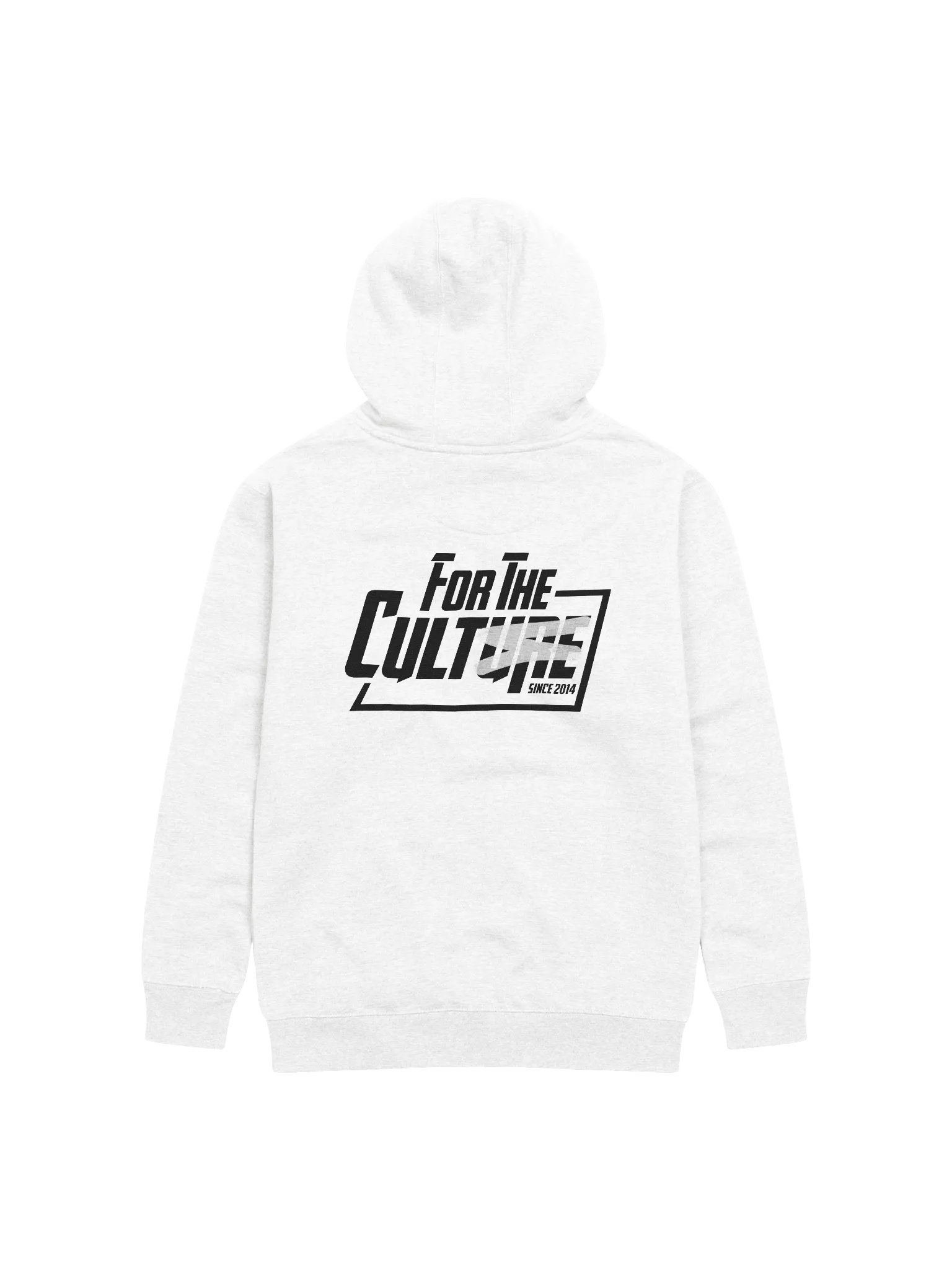 For the Culture Black and White Hoodie product image (1)