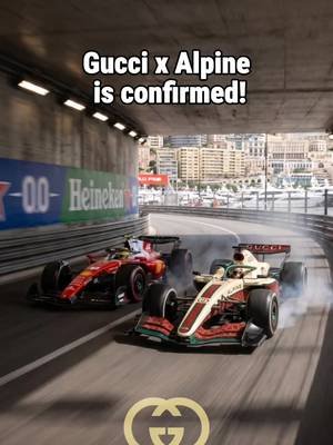 Gucci join alpine #f1 #alpine #gucci #colapinto 