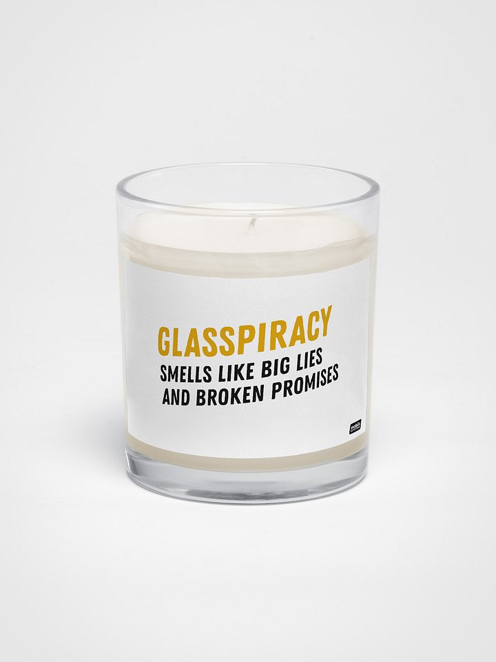 Glasspiracy Candle - Smells Like Big Lies product image (1)