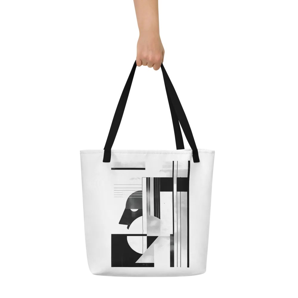 Abstract Persona 007 (Large tote bag) product image (5)