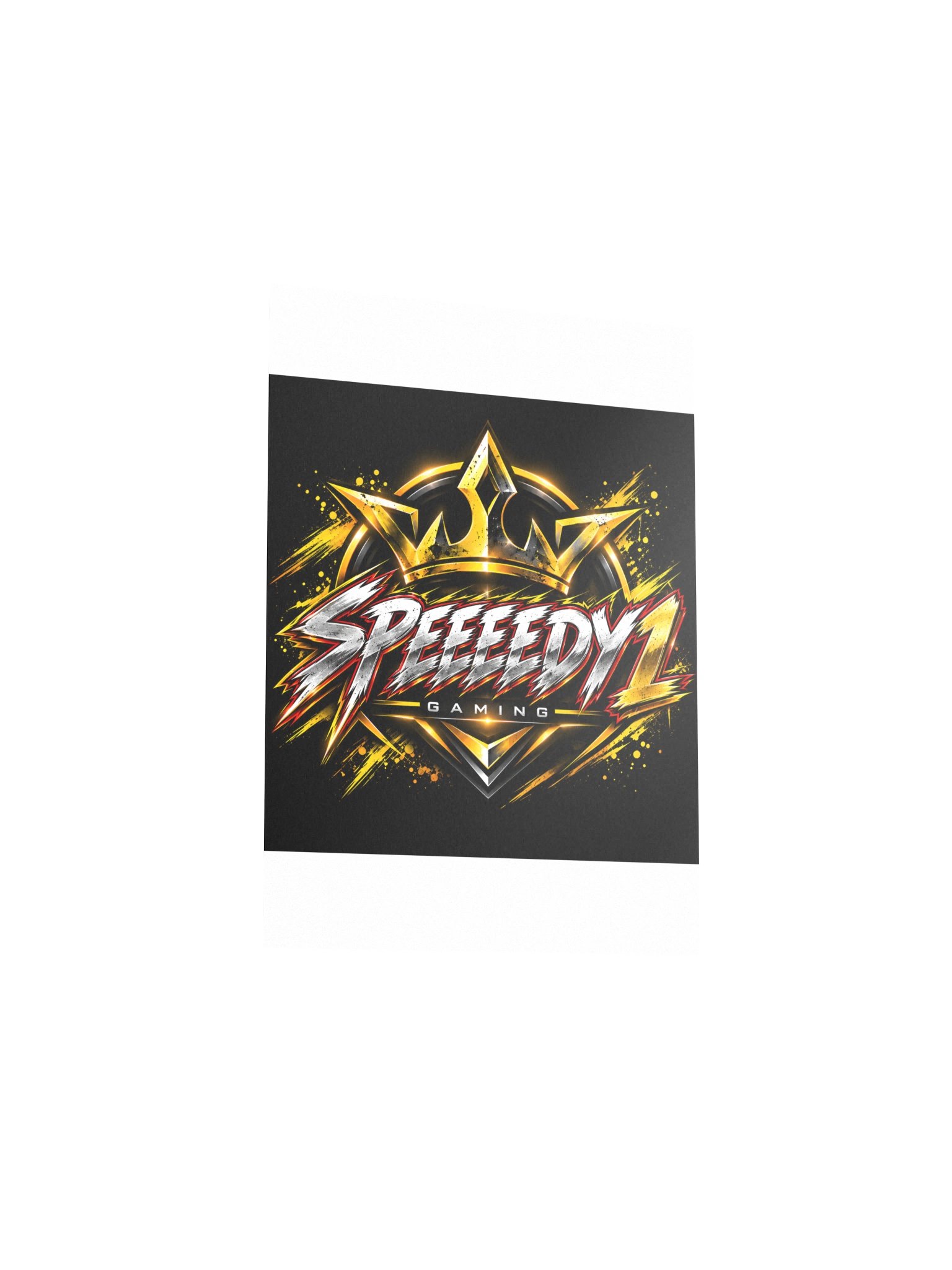 Speedy Gaming Crown Logo Poster product image (9)