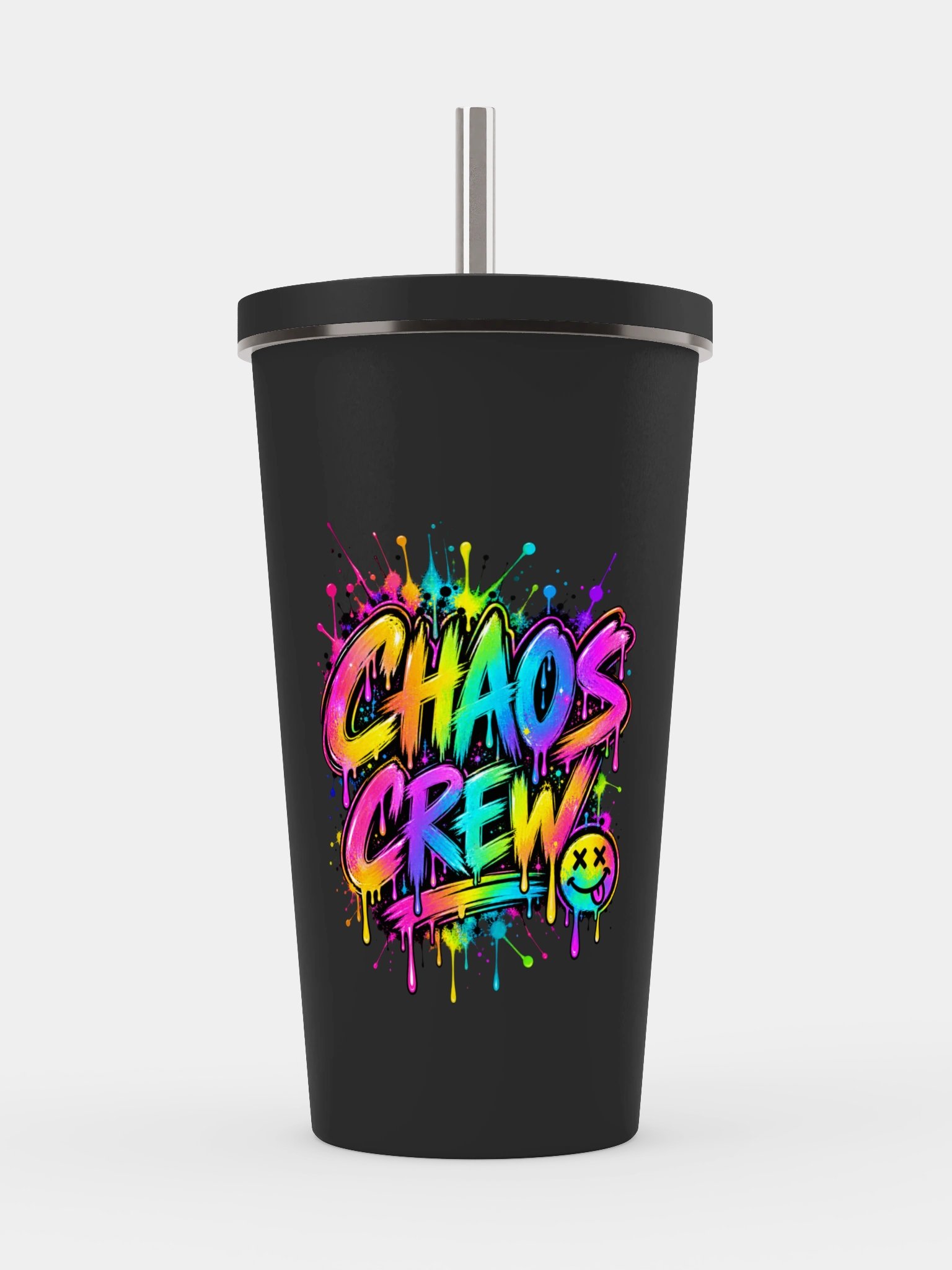 CHAOS CREW Rainbow Graffiti Tumbler product image (2)