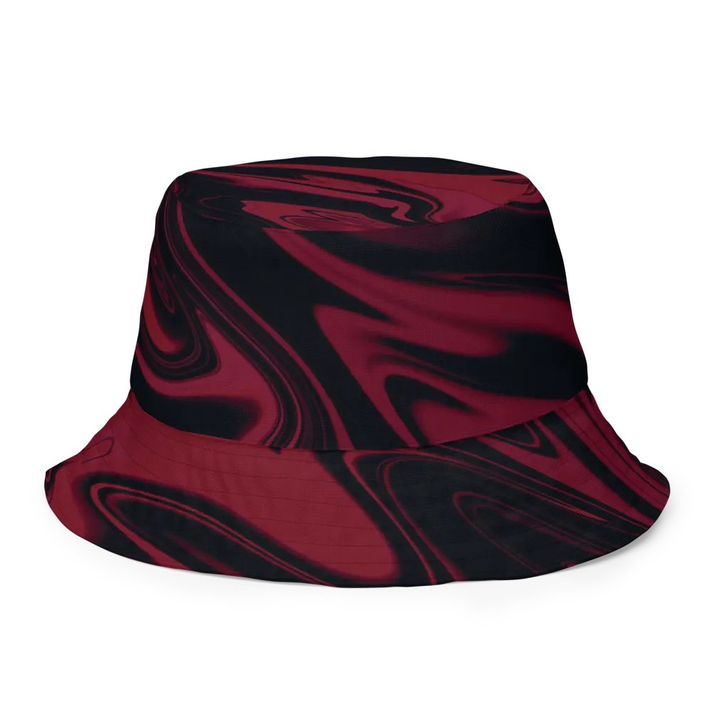Stylish Swirl Reversible Bucket Hat product image (1)