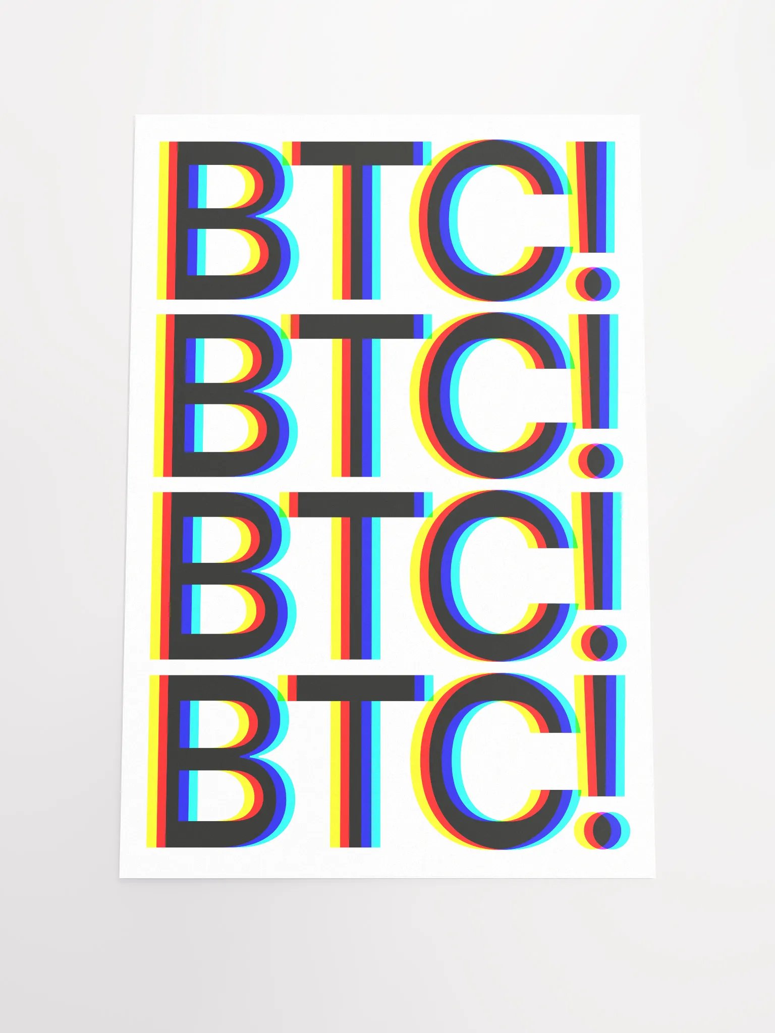 BTC! Pop Poster product image (1)
