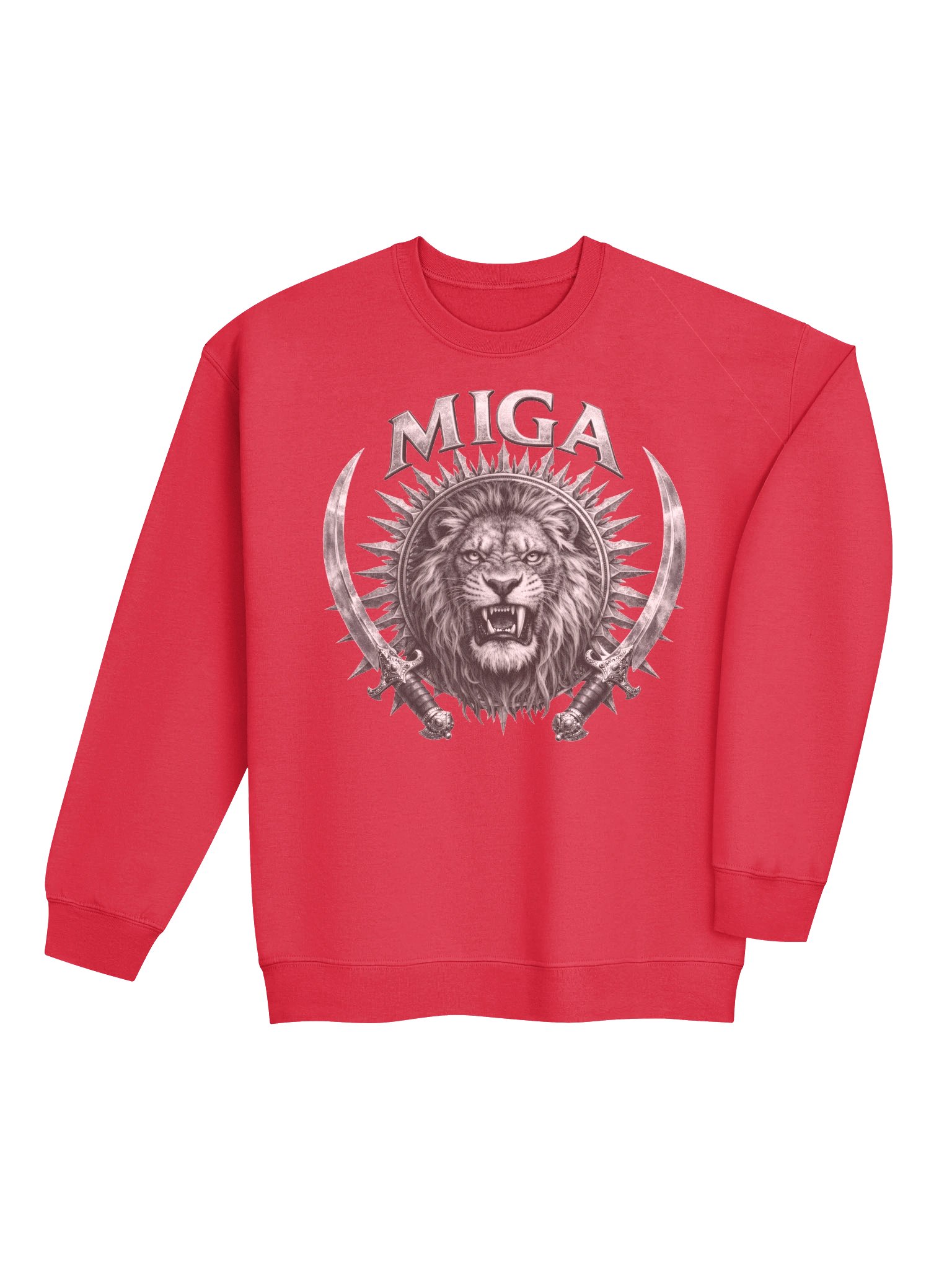 MIGA Lion Head Bold Unisex Sweater product image (8)