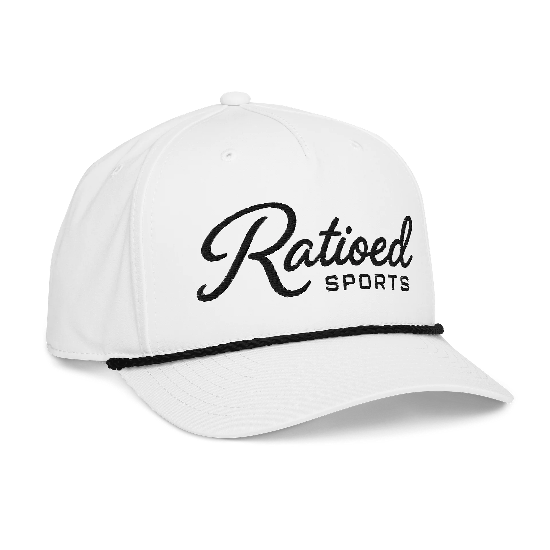 Ratioed Sports Rope Hat - White product image (4)