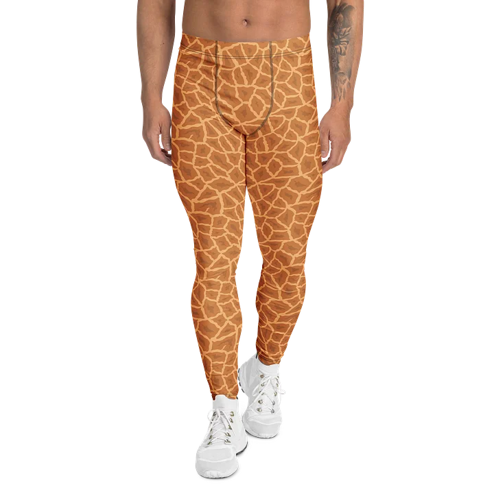 Comfortable Men's Leggings with Bold Animal Print product image (1)