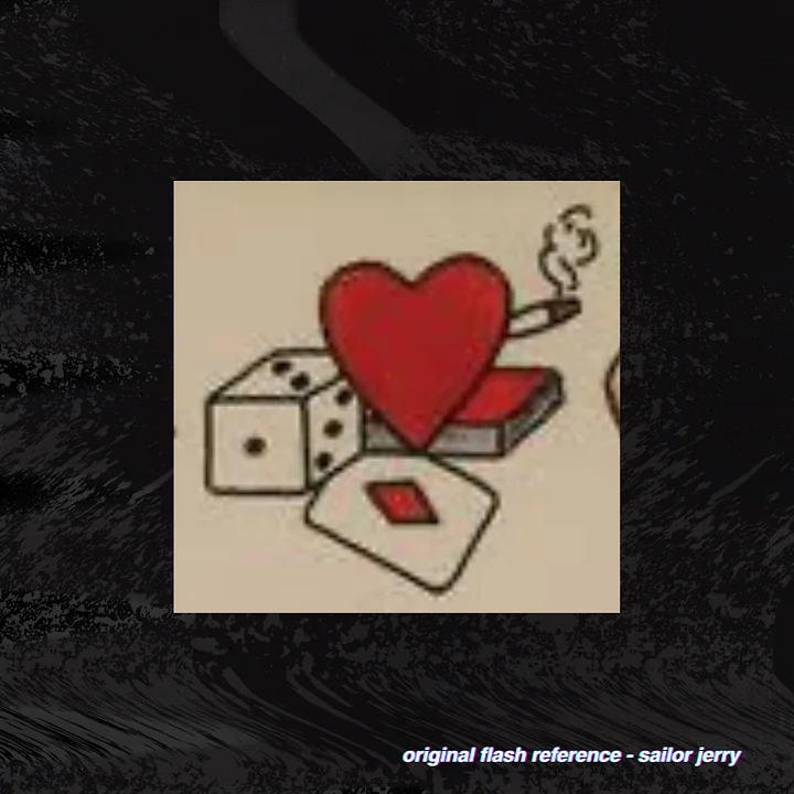 Sailor Jerry Gambling Vices Pattern product image (2)