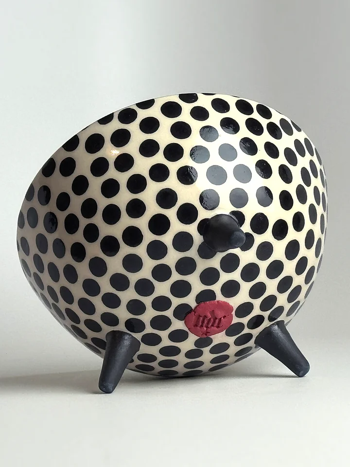 Black Leg Dot Bowl product image (2)