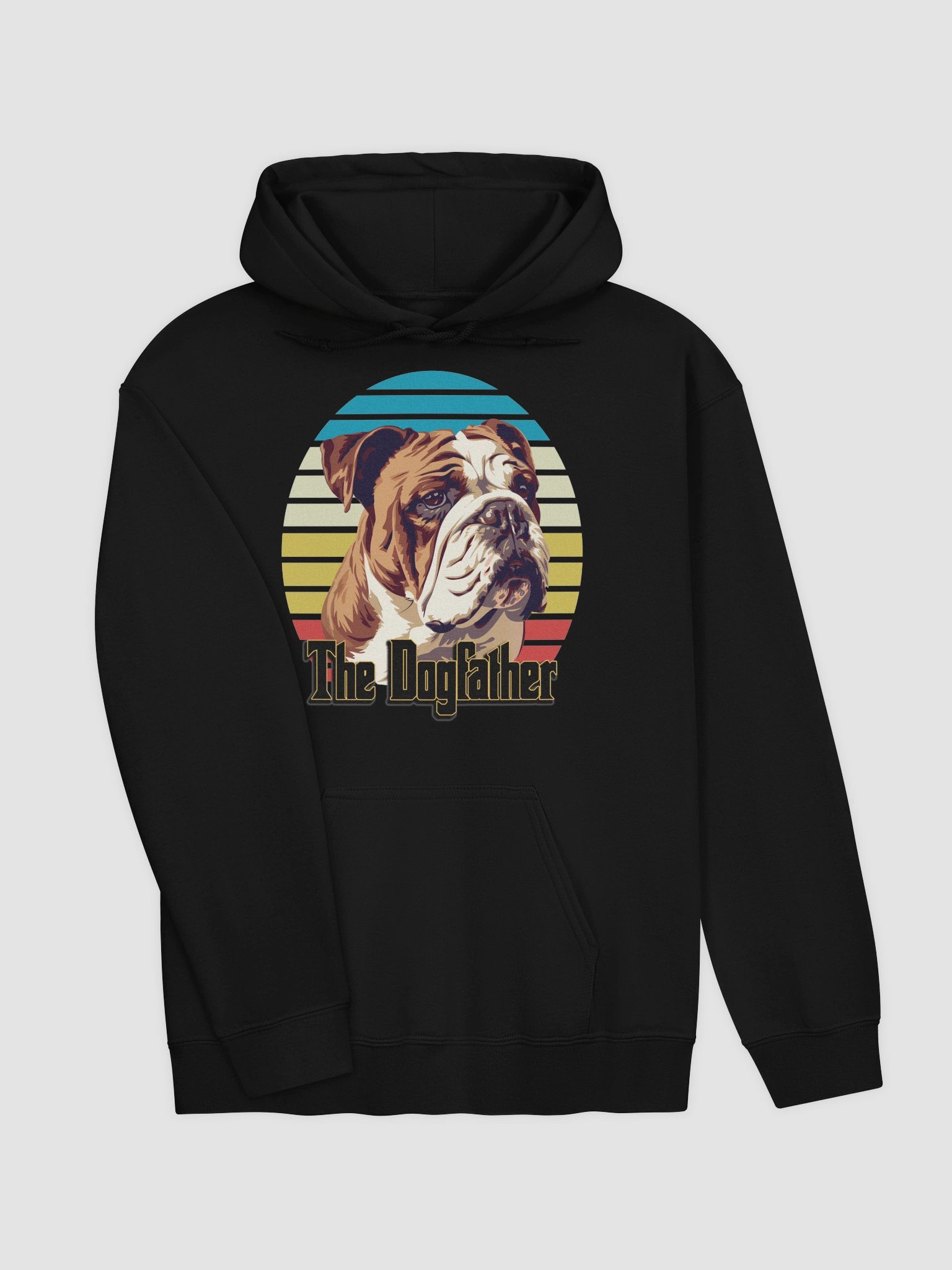The Dogfather Bulldog Hoodie product image (3)