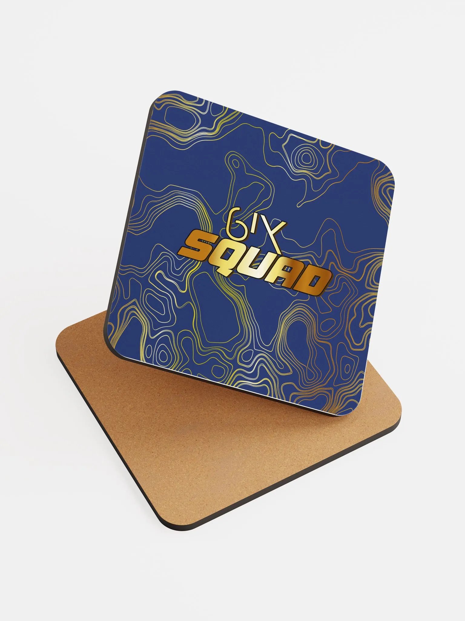 Blue&Gold 6ix Squad Coaster product image (6)