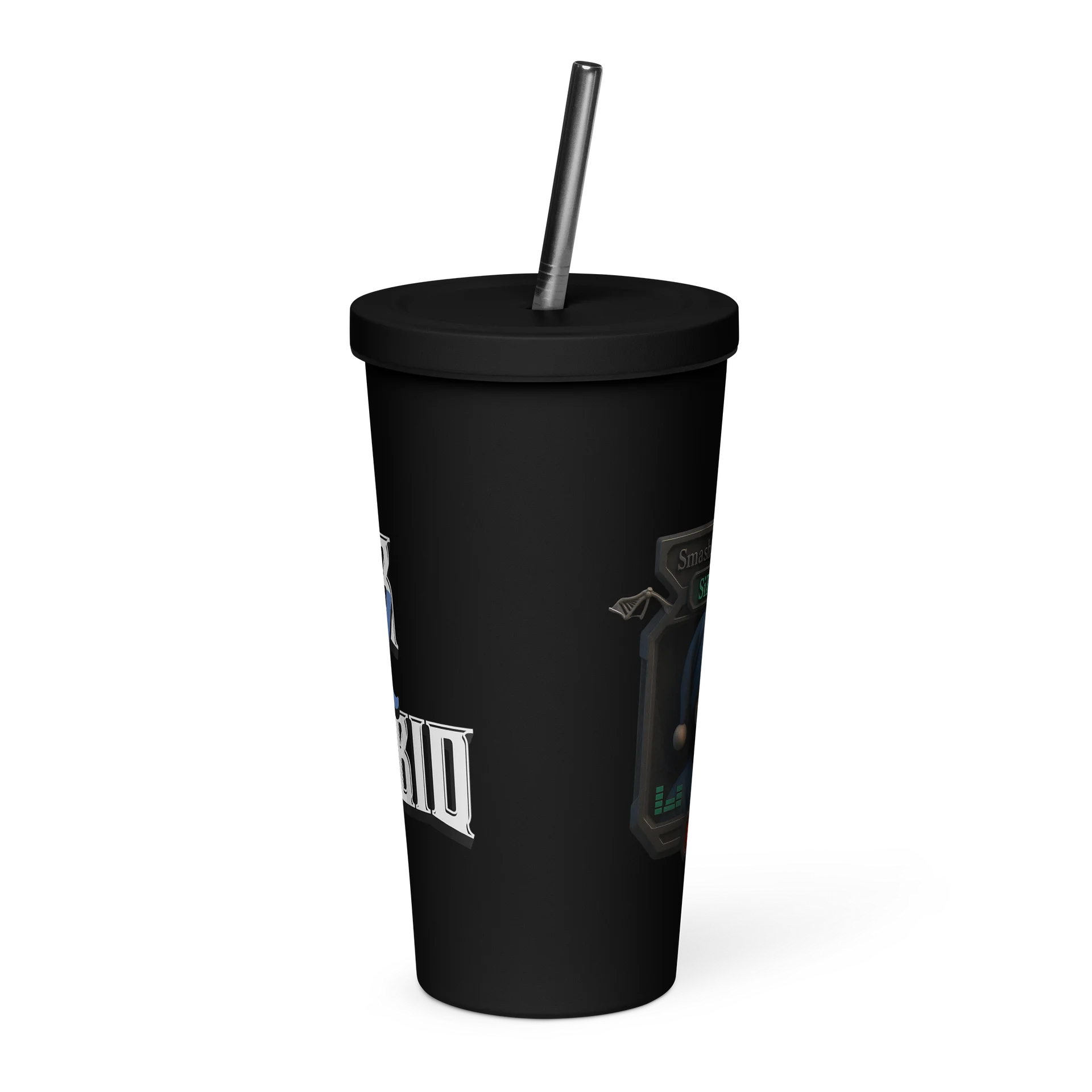 "SiR mOrBiD x" Insulated 20 oz Tumbler with Straw product image (4)