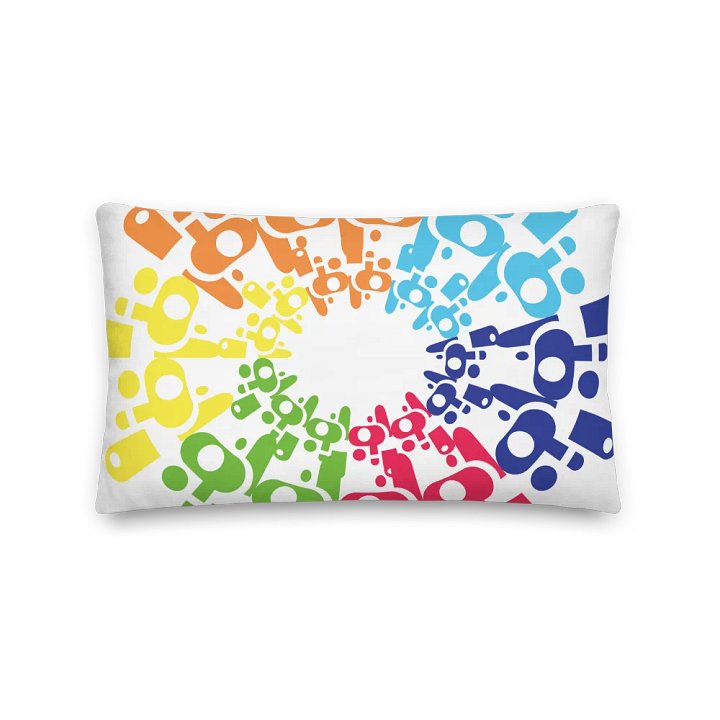 Spiral Spectrum Premium Pillow product image (2)