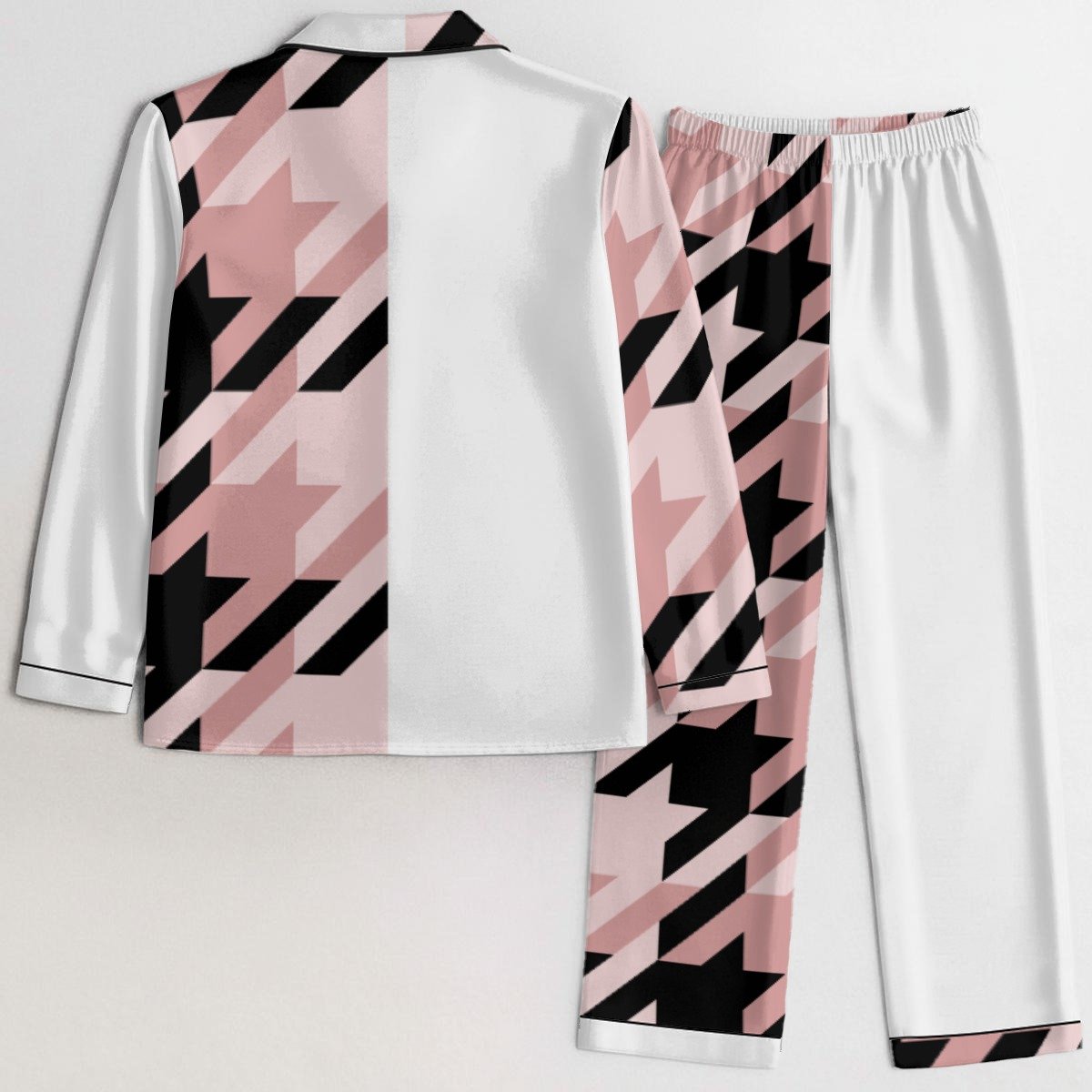 Blush Luxe Geometric Pajama Set product image (2)