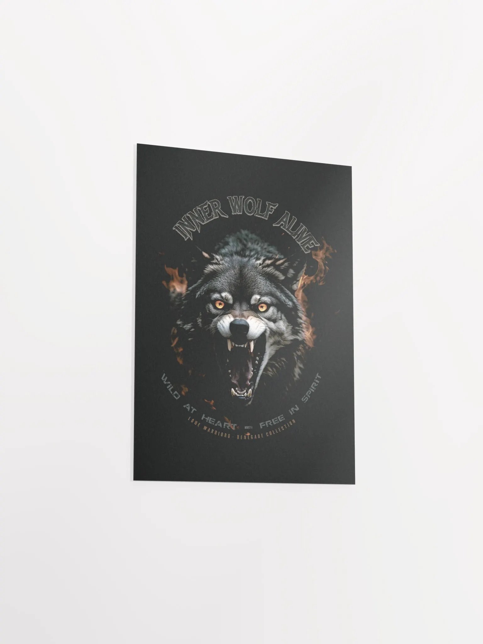 Inner Wolf is alive! ( Matte Paper Poster ) product image (3)