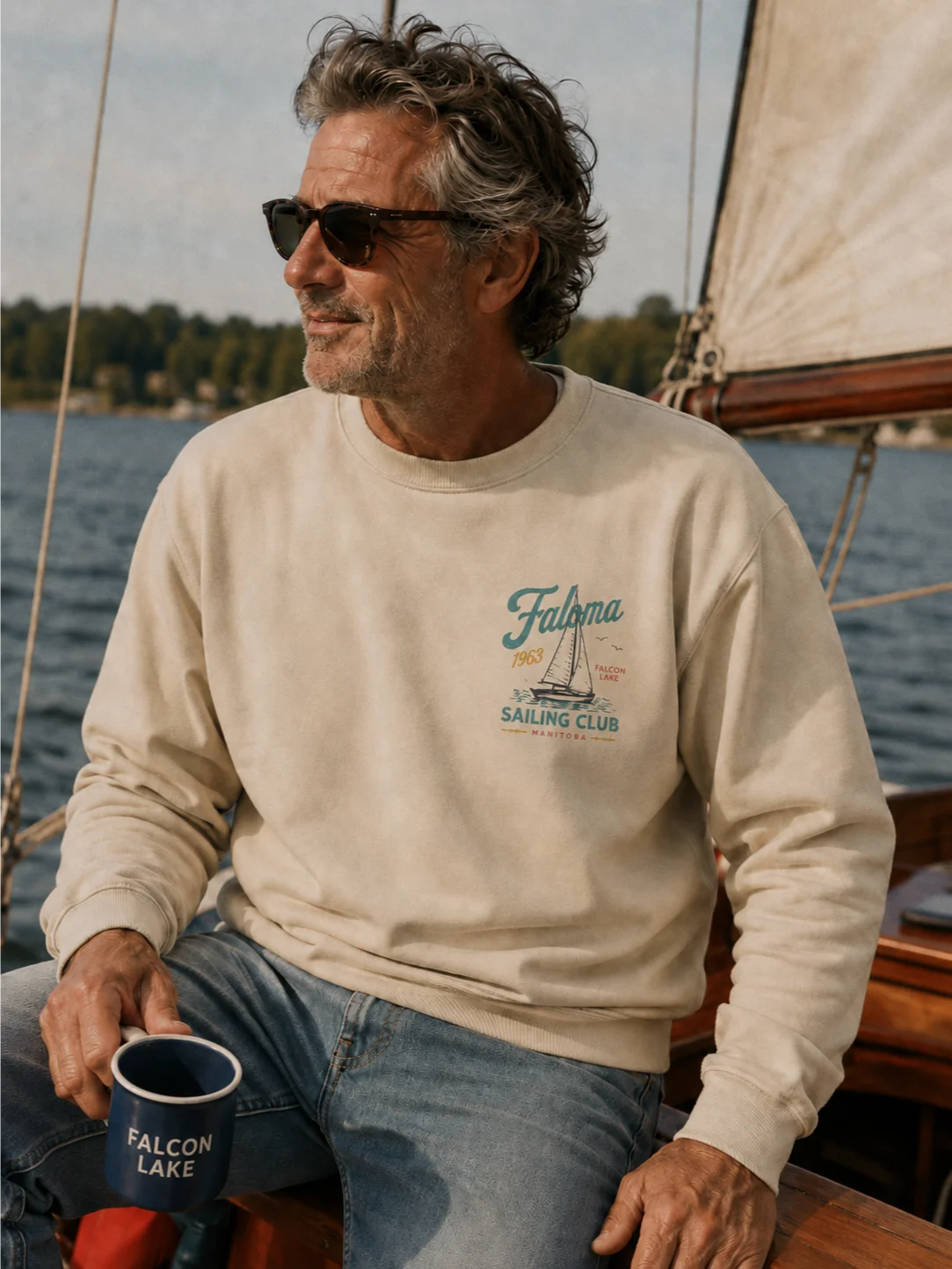 Faloma Sailing Club Crewneck product image (1)