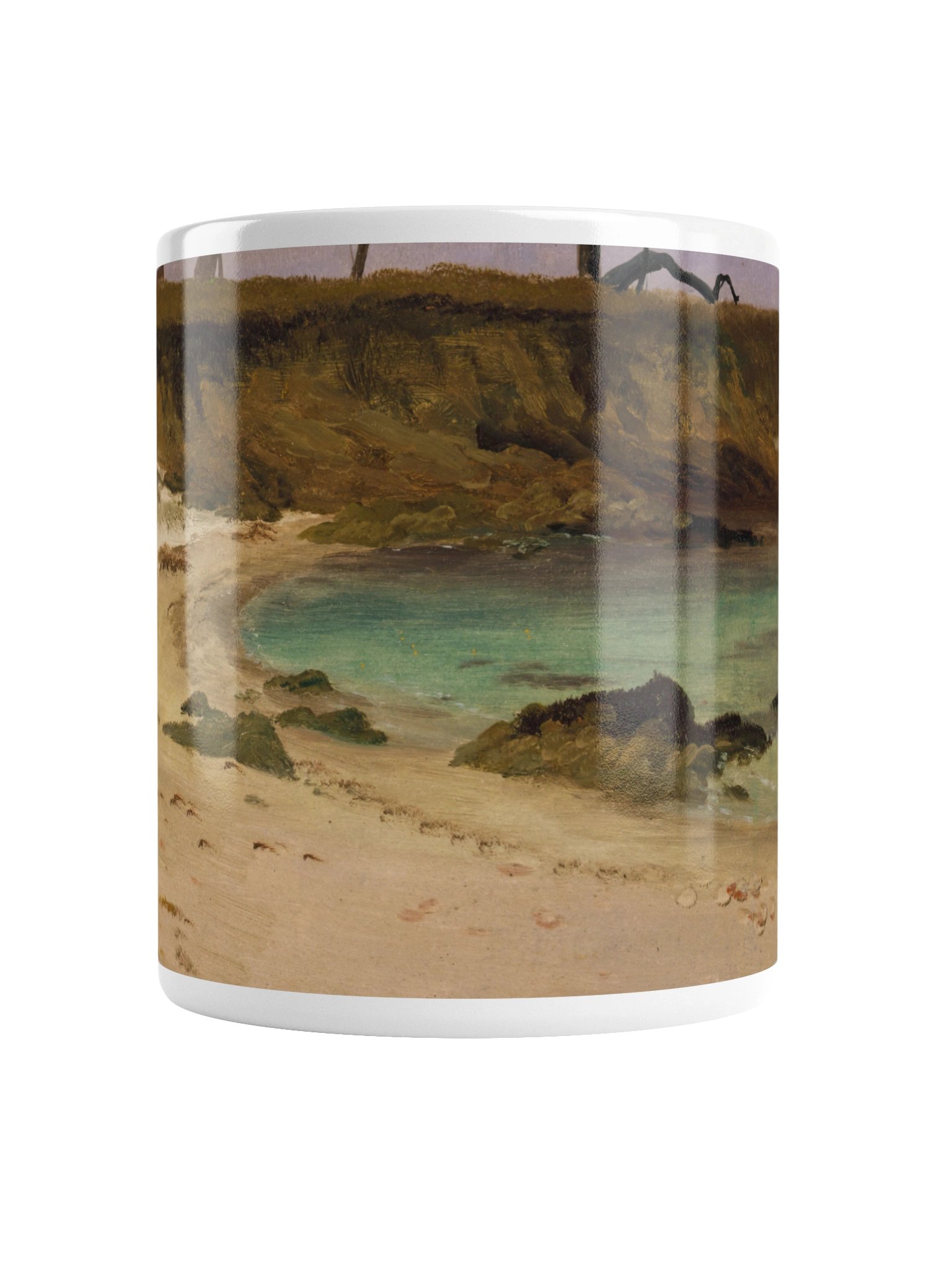Sea Cove (Albert Bierstadt) Mug product image (3)
