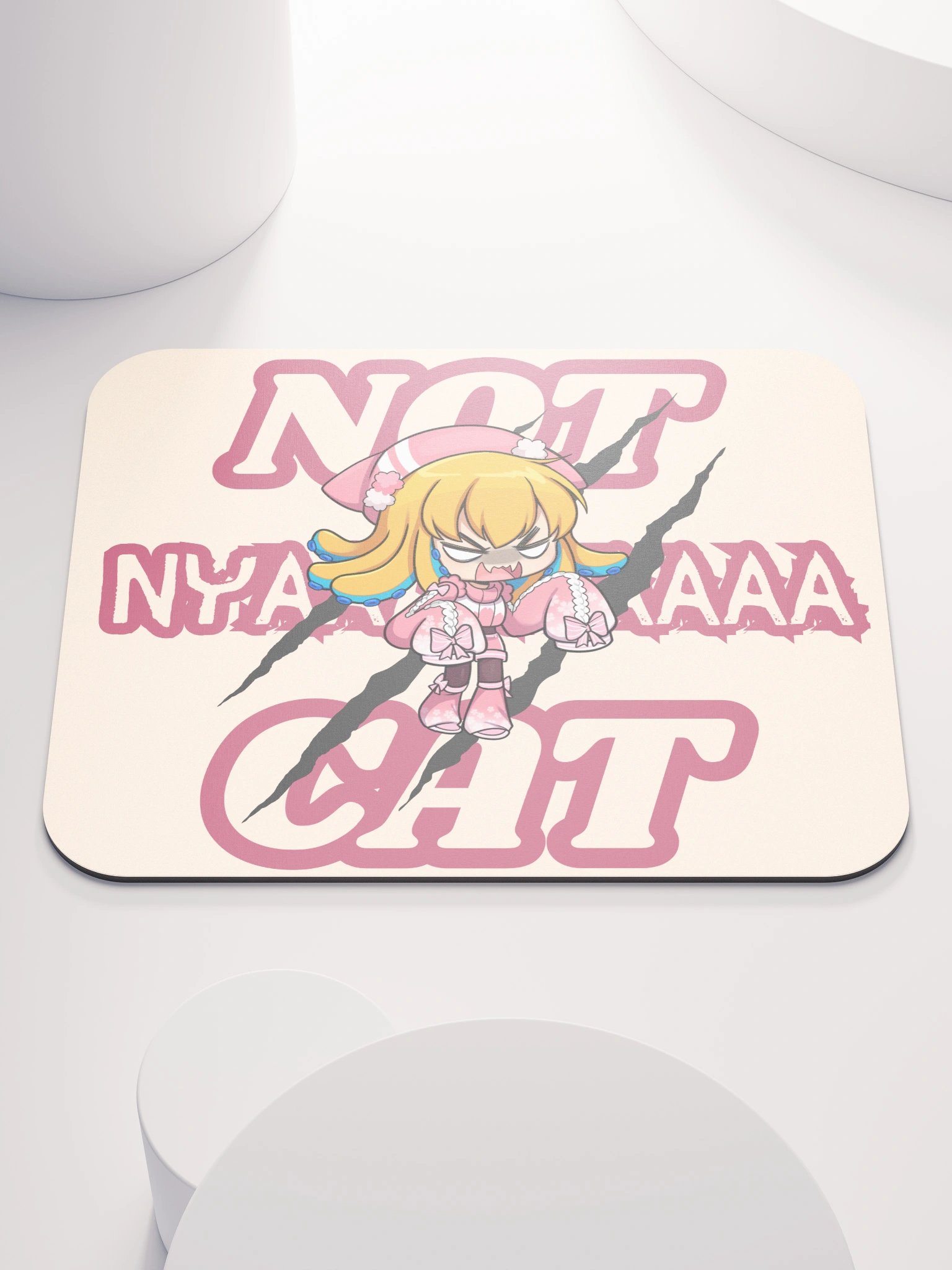 NOT A CAT - Mousepad product image (1)