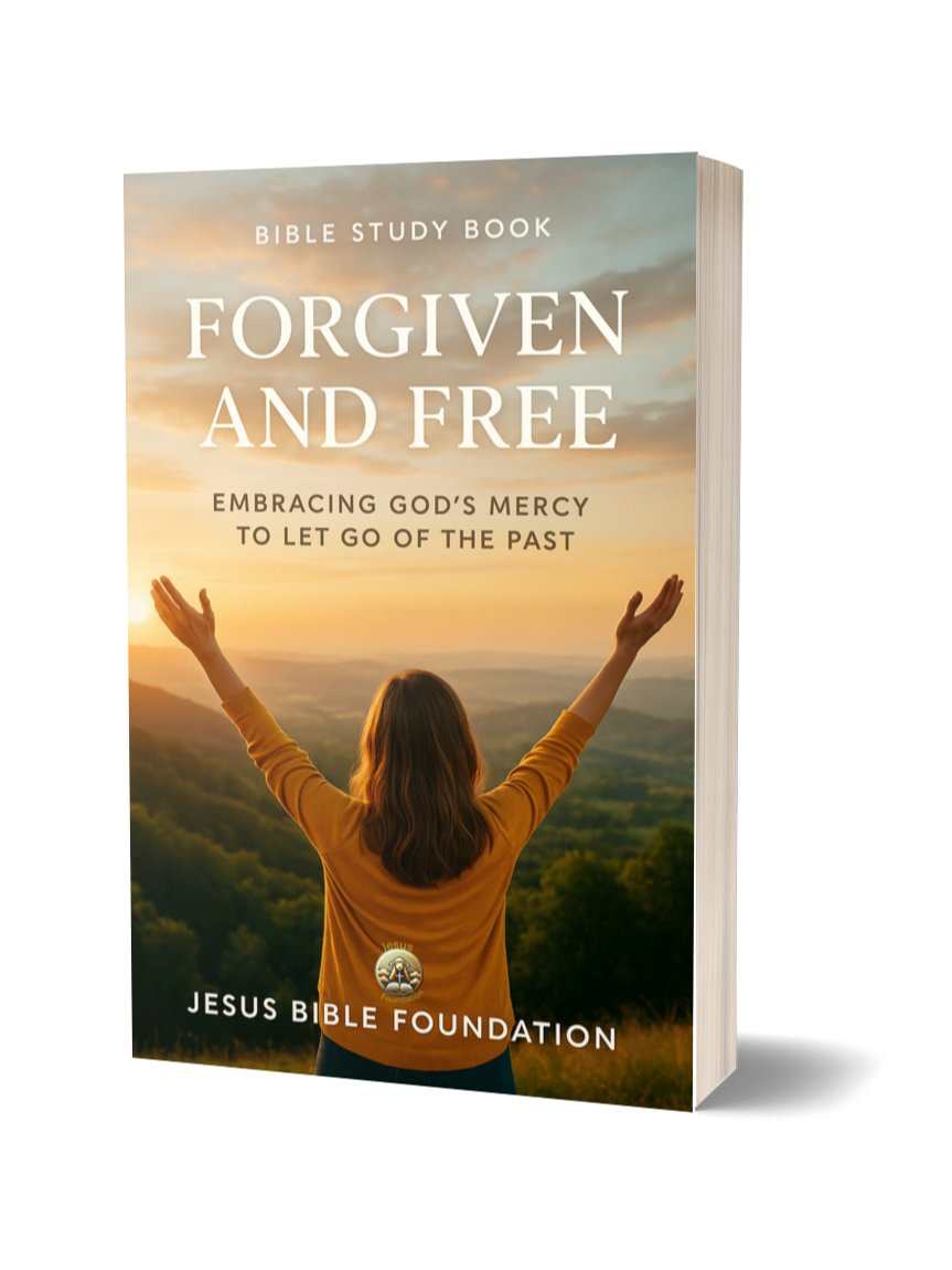 Bible Study Book Forgiven and Free: Embracing God’s Mercy to Let Go of the Past product image (1)