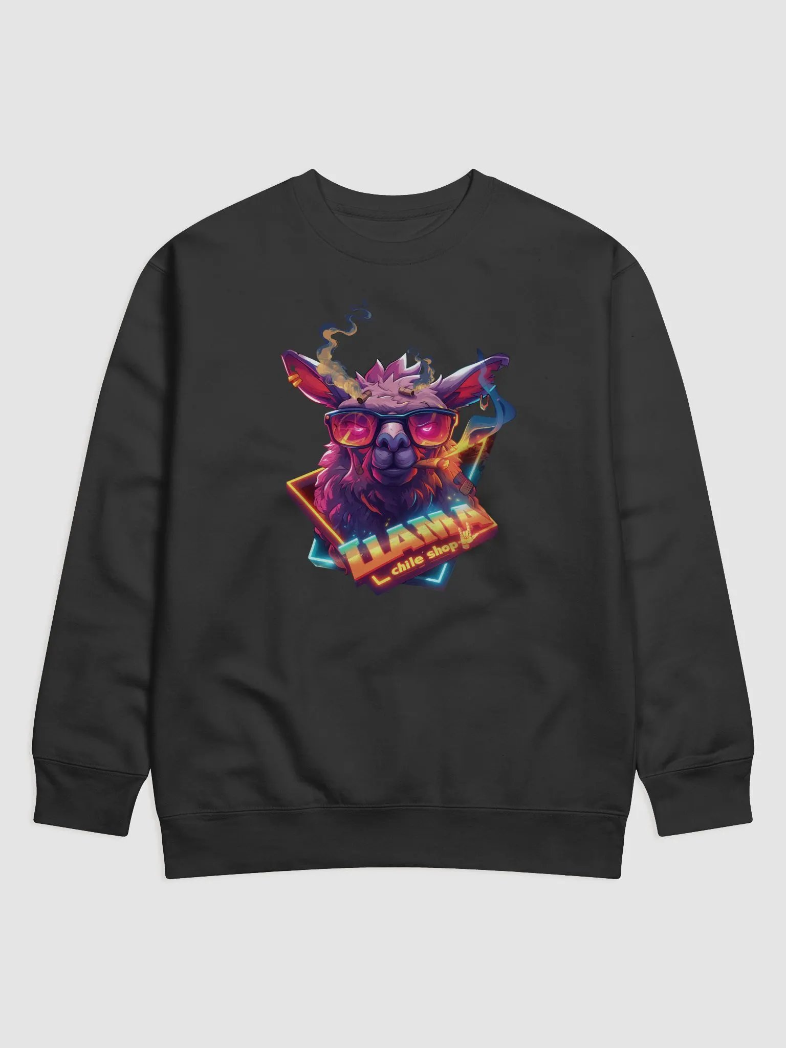 Llama Chile Shop Cotton Sweatshirt product image (1)