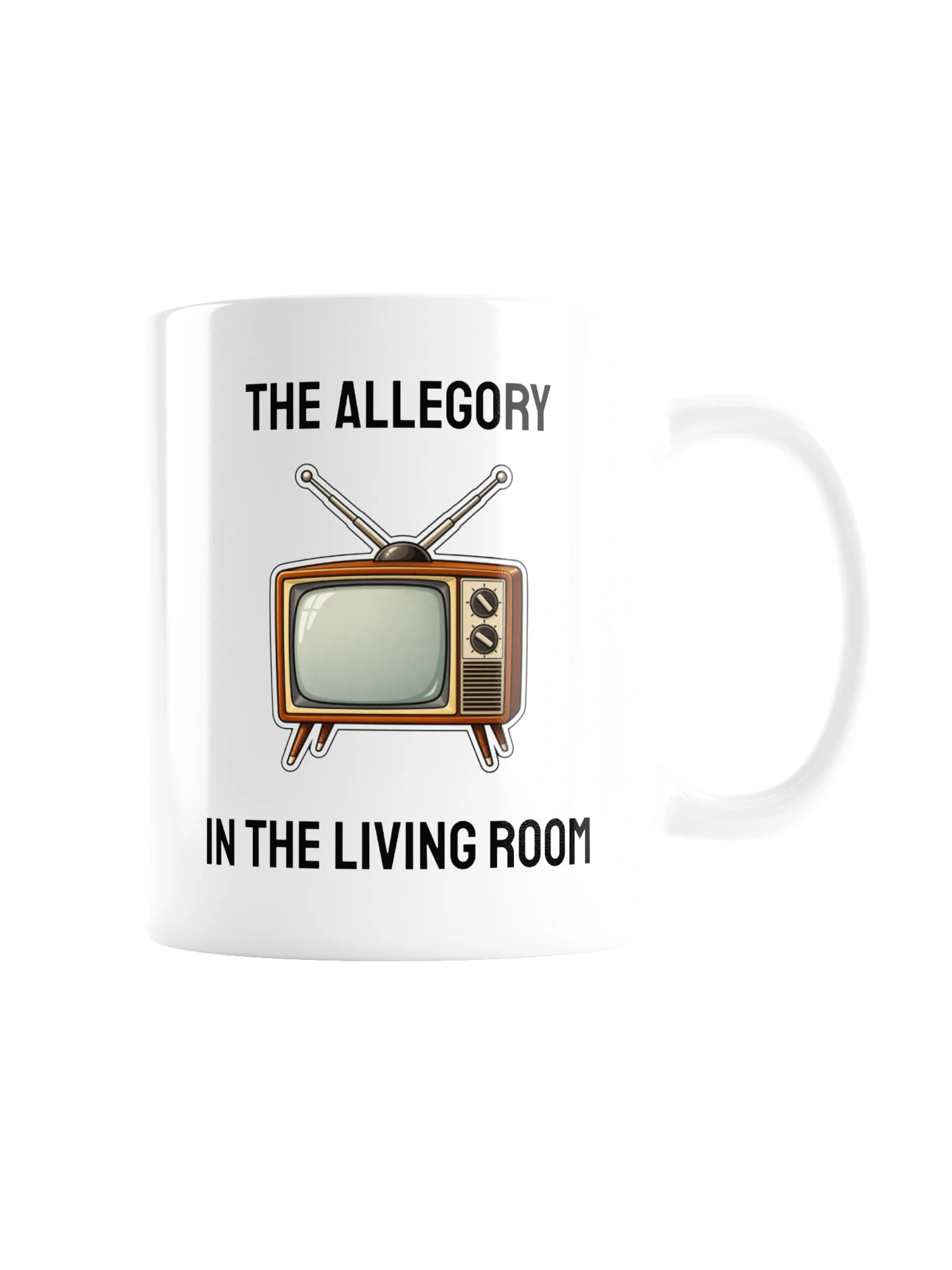 The Allegory in the Living Room - Accent Coffee Mug